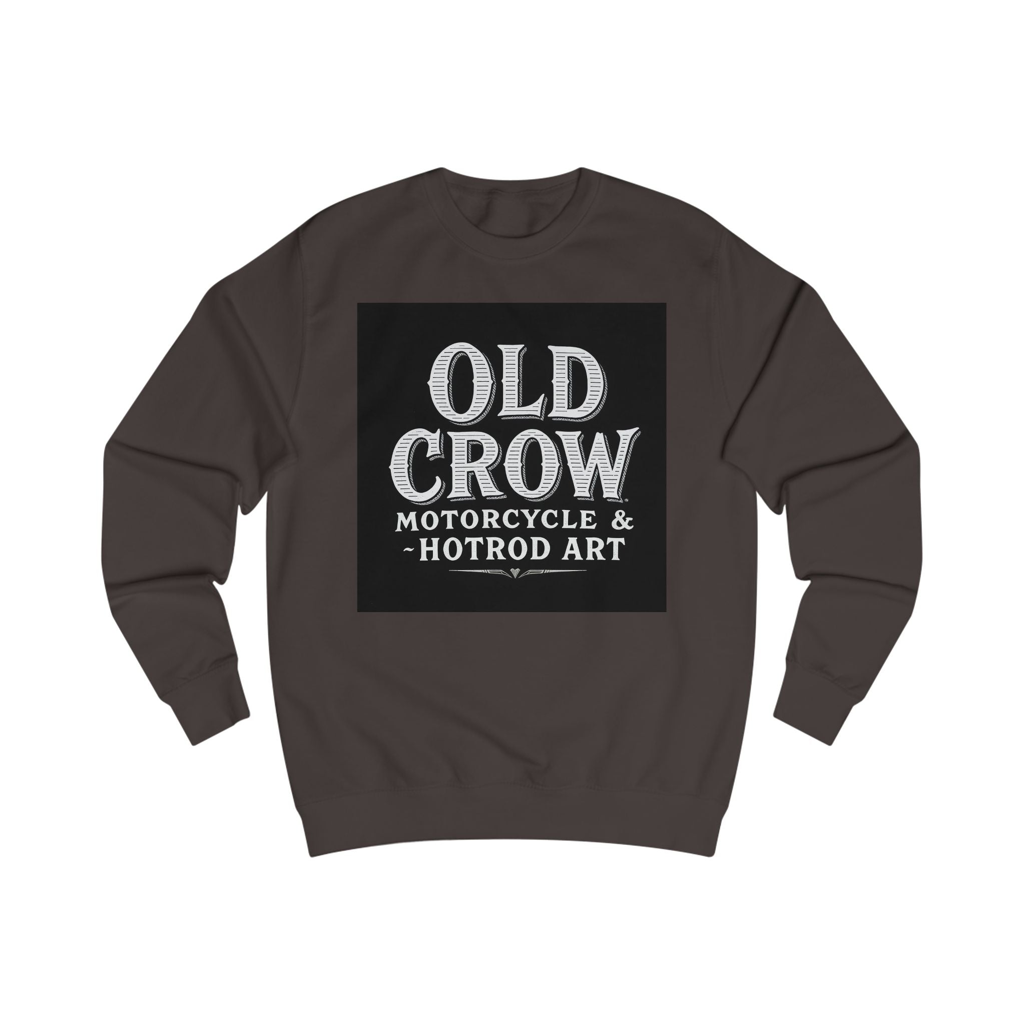 Old Crow Wrench & Raven Graphic Sweatshirt