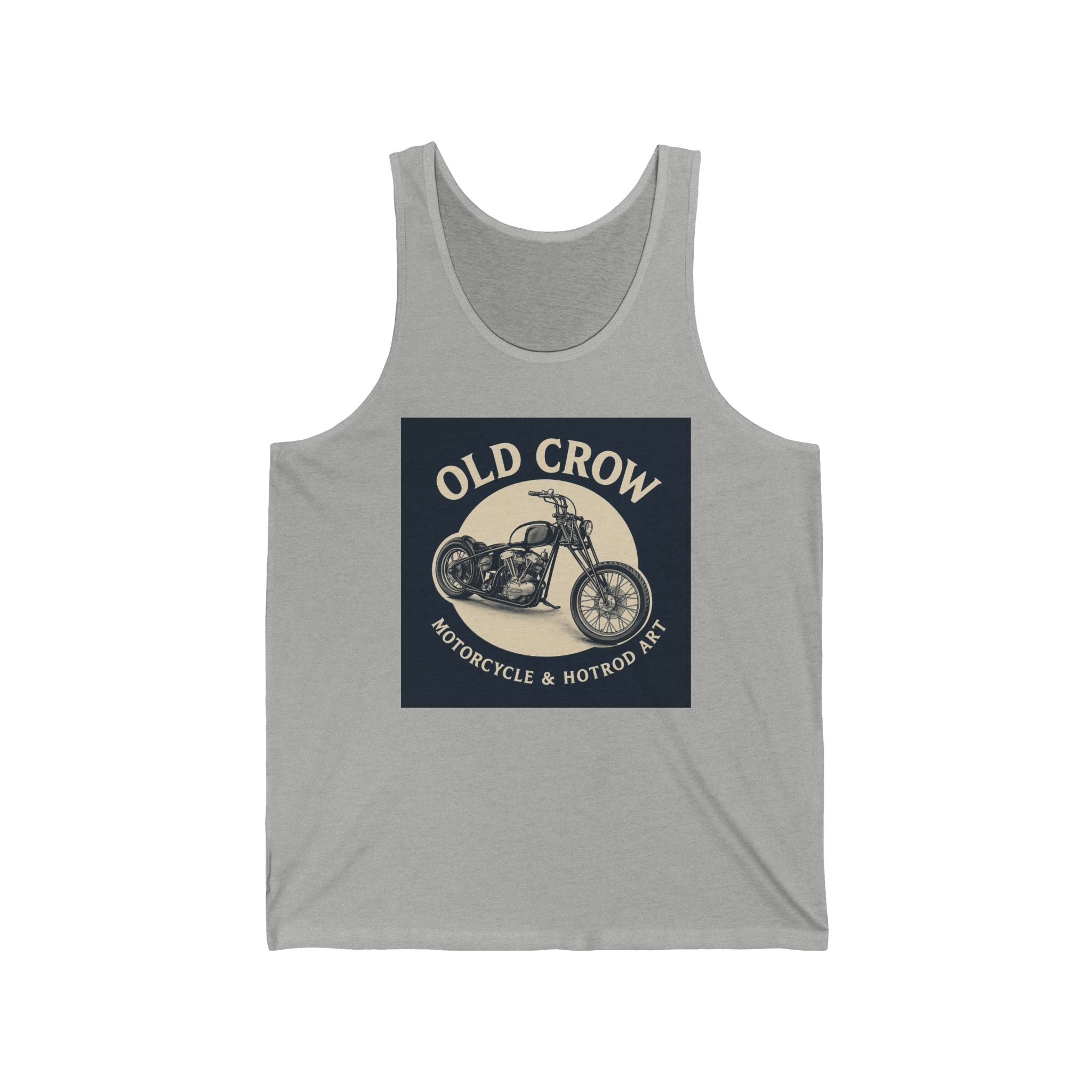 Old Crow Chopper Art Jersey Tank