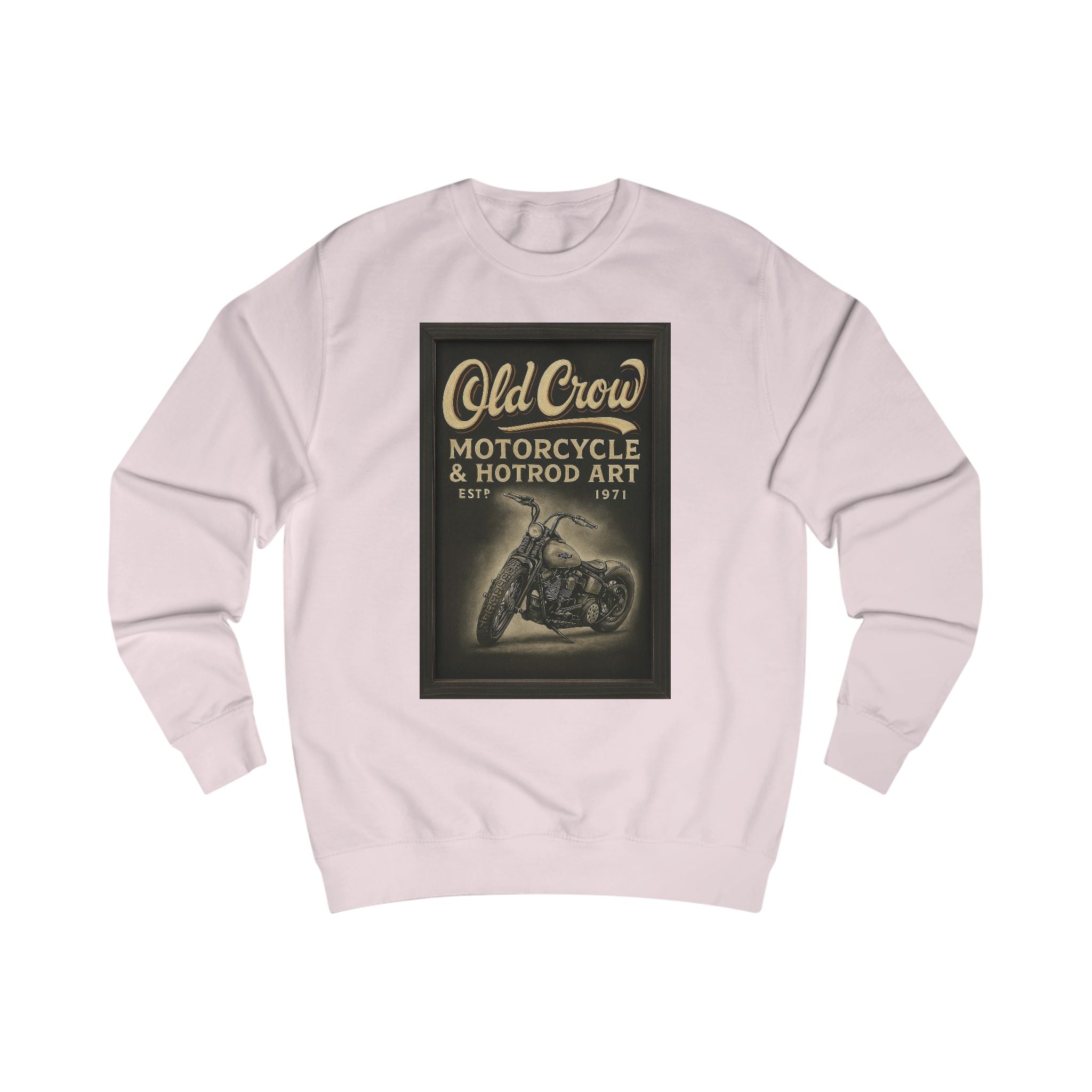 Old Crow Custom Motorcycle Sweatshirt