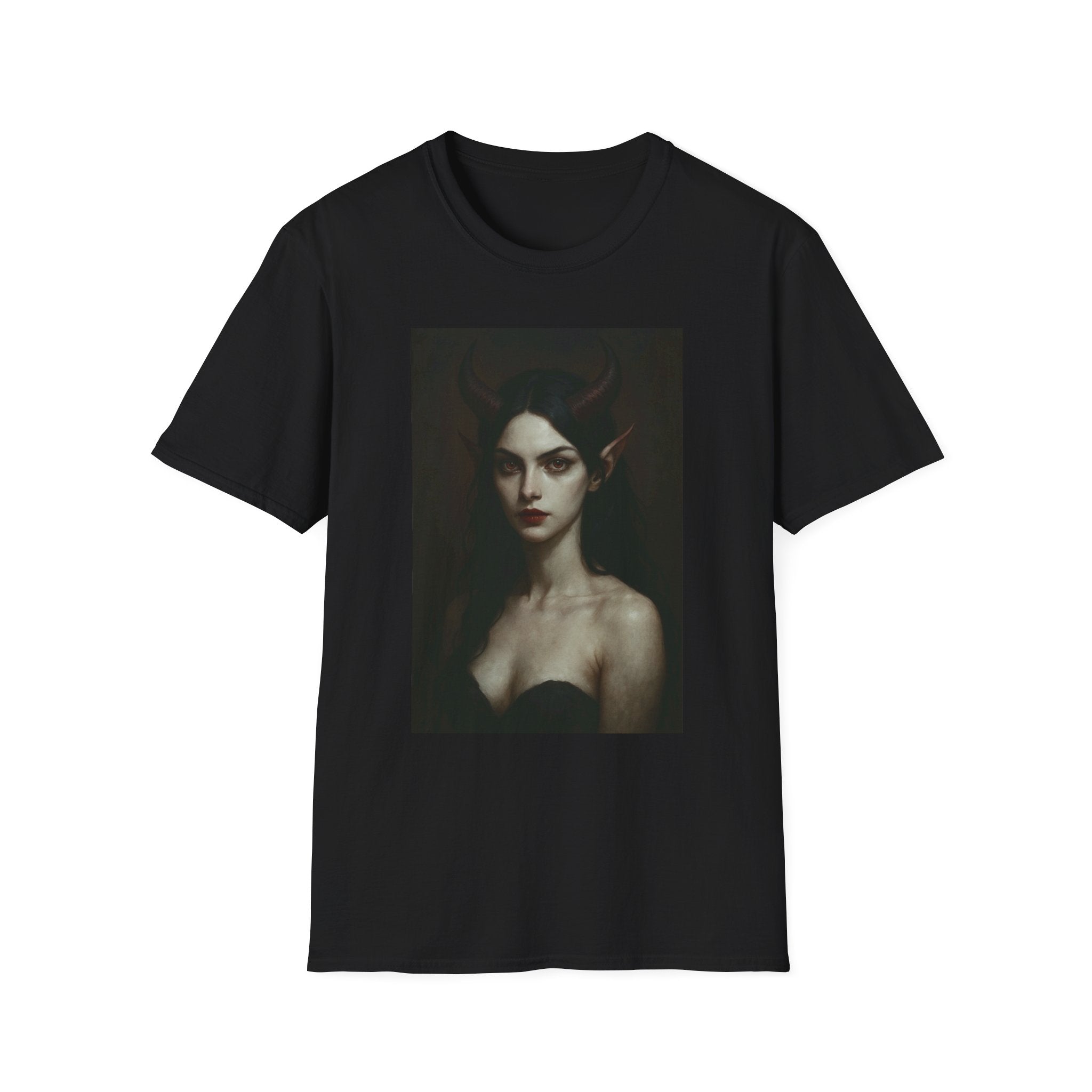 Dark Enchantress Portrait T-Shirt