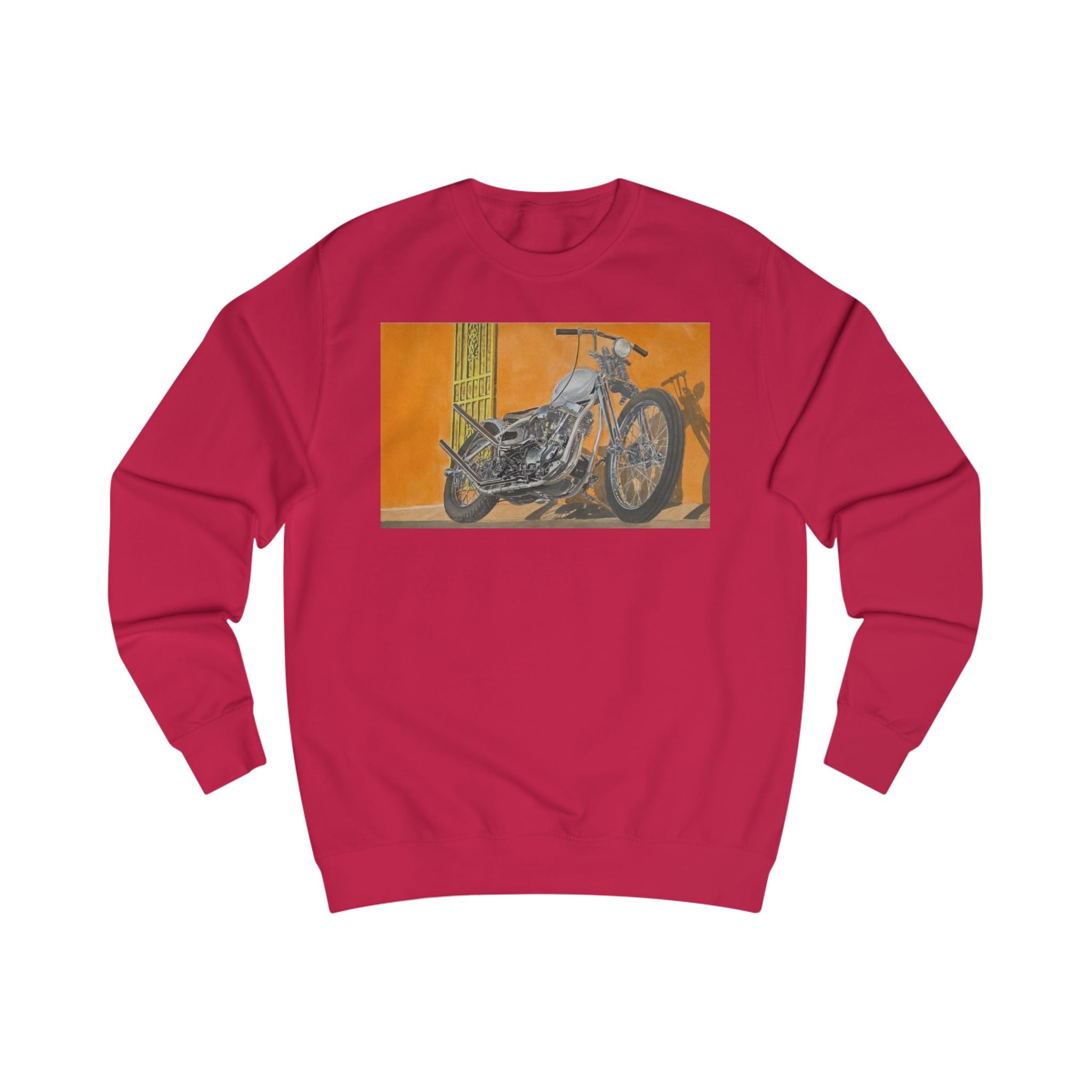 Custom Bobber Motorcycle Sweatshirt