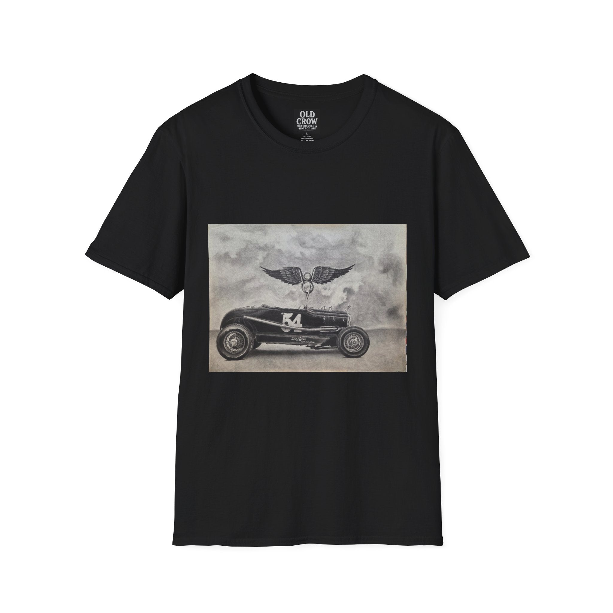 Hotrod Racer No. 54 Softstyle T-Shirt