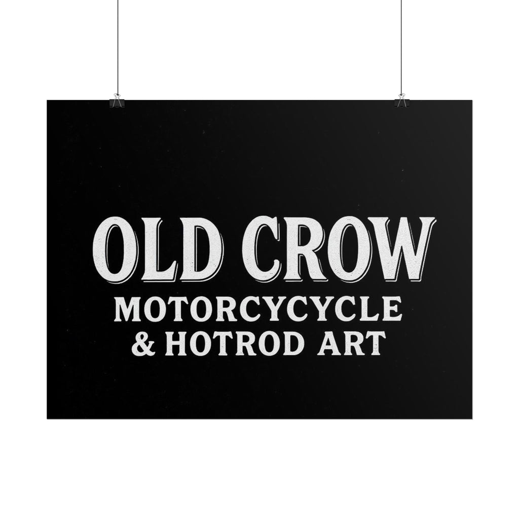 Old Crow: The Omen Art Rolled Posters