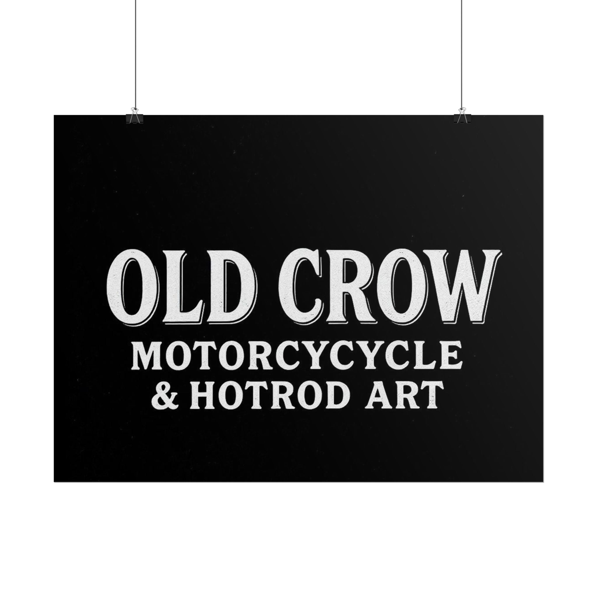 Old Crow: The Omen Art Rolled Posters