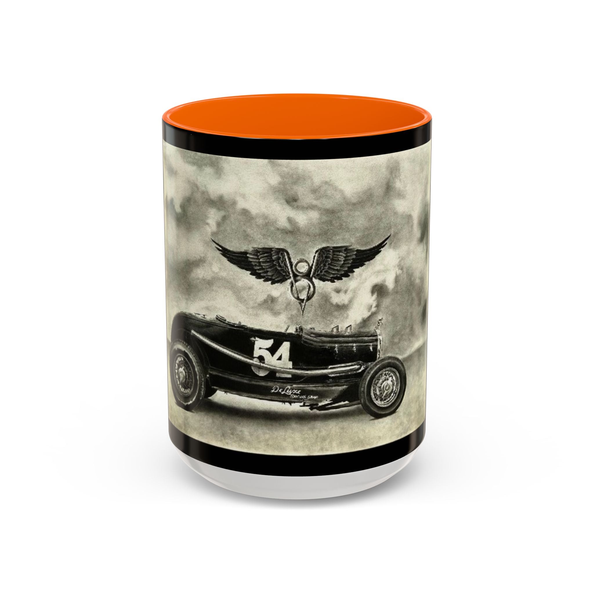 18 Vintage Racing Accent Coffee Mug