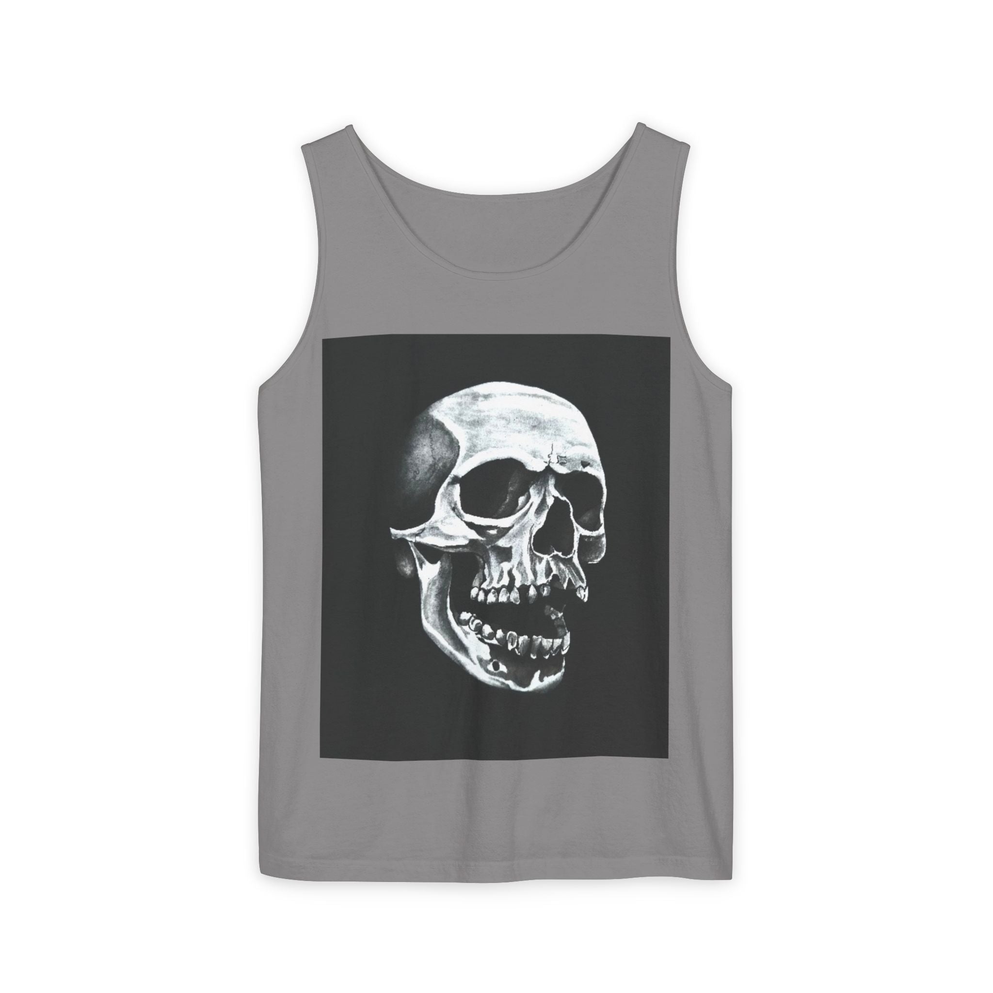Shadowed Skull Tank Top