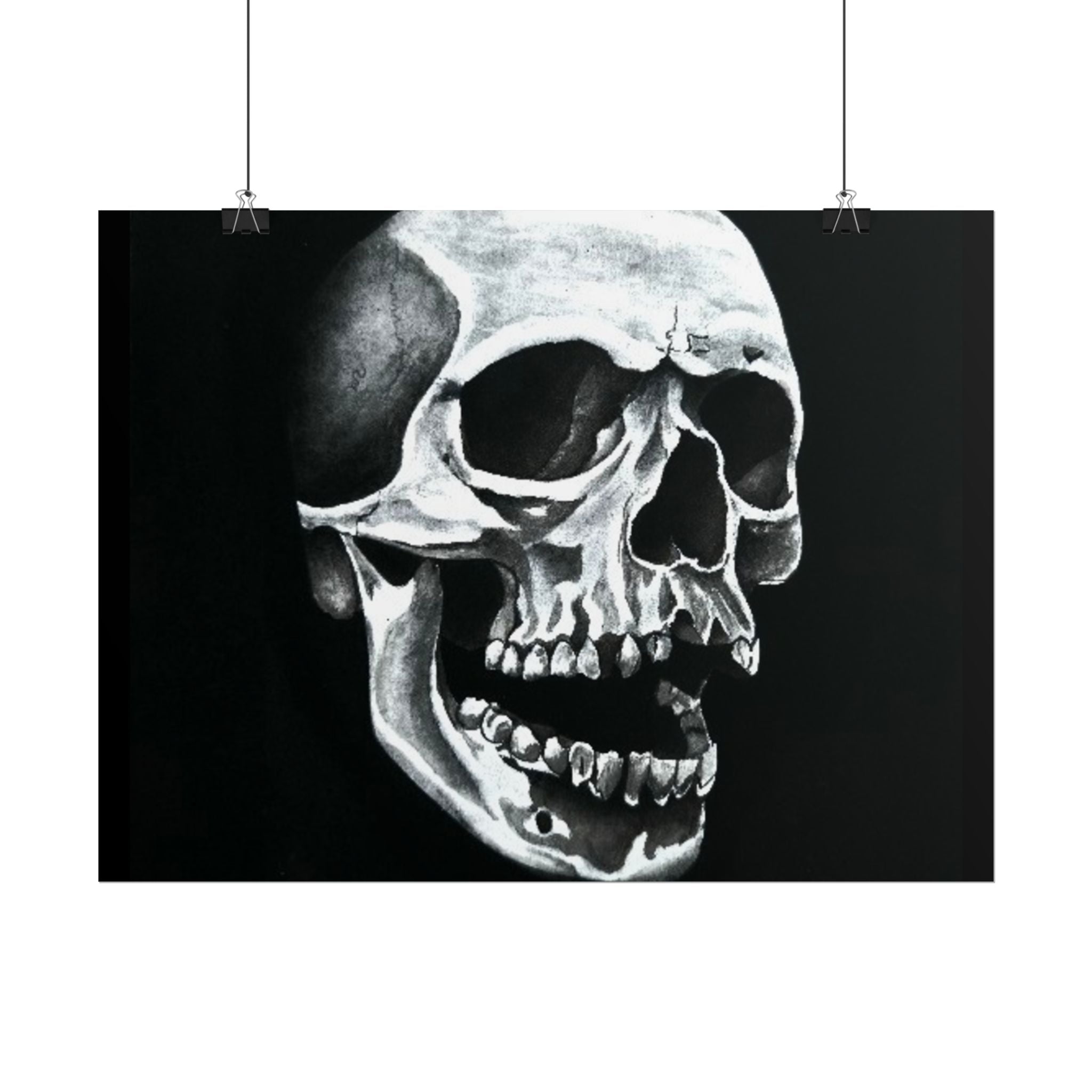 Skull Art Rolled Posters
