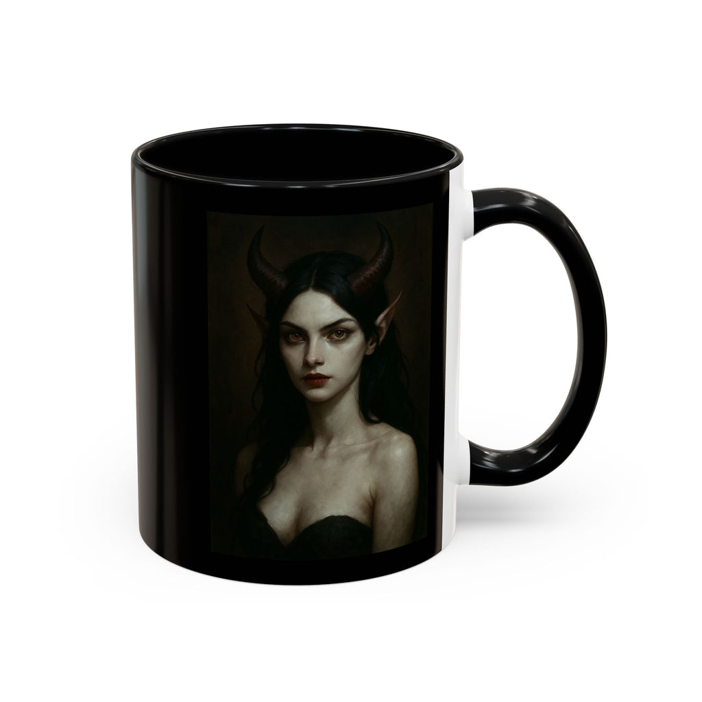 20 Dark Aesthetic Devilish Accent Coffee Mug
