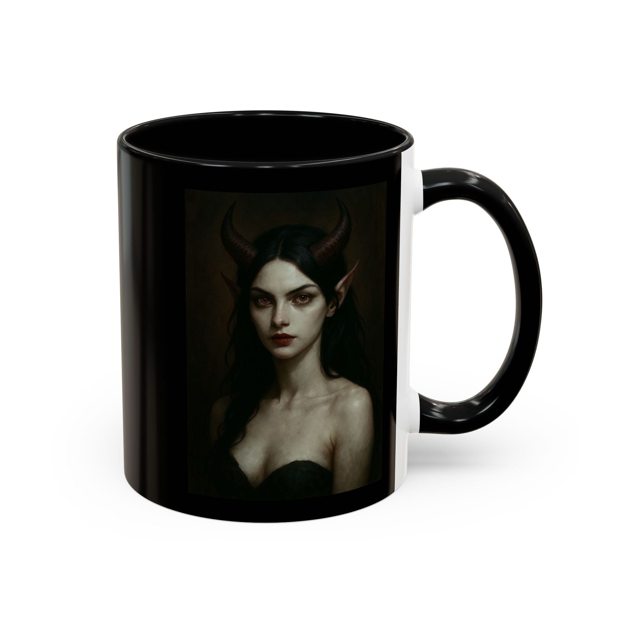 20 Dark Aesthetic Devilish Accent Coffee Mug