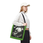 Old Crow Motorcycles Skull Emblem Tote Bag