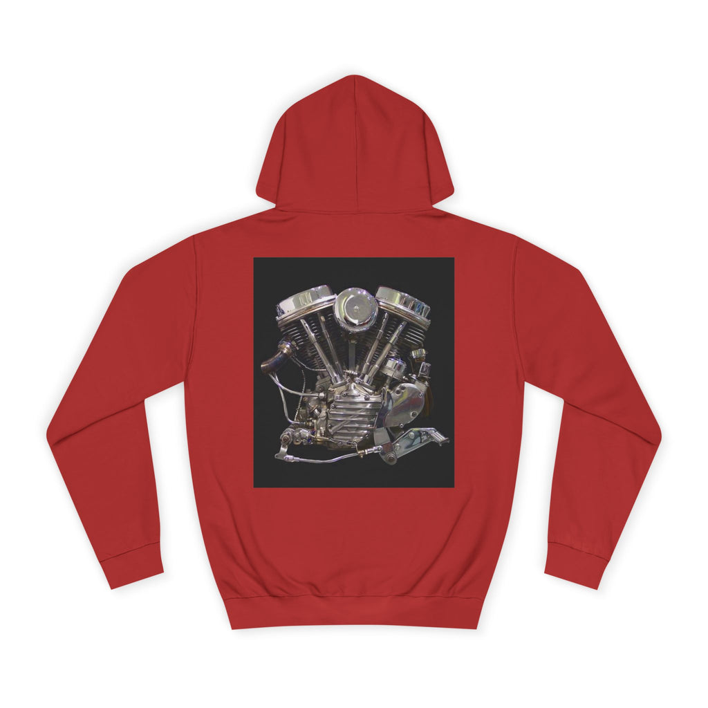 Old Crow Motorcycle & Hotrod College Hoodie
