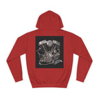 Old Crow Motorcycle & Hotrod College Hoodie