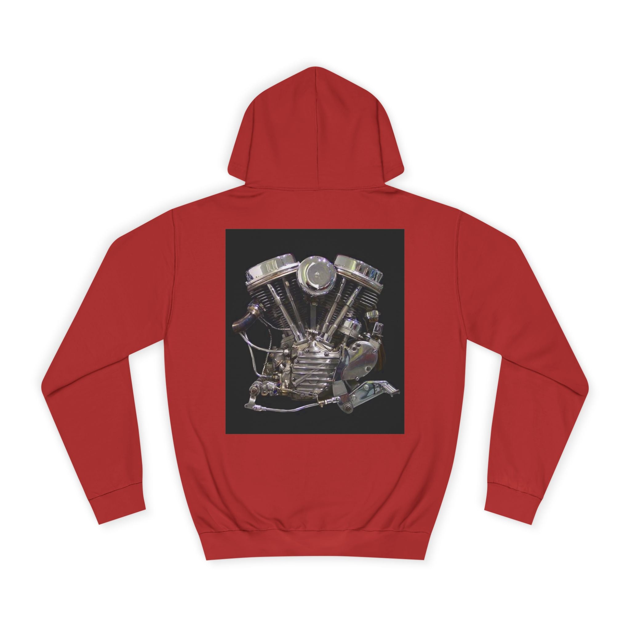 Old Crow Motorcycle & Hotrod College Hoodie