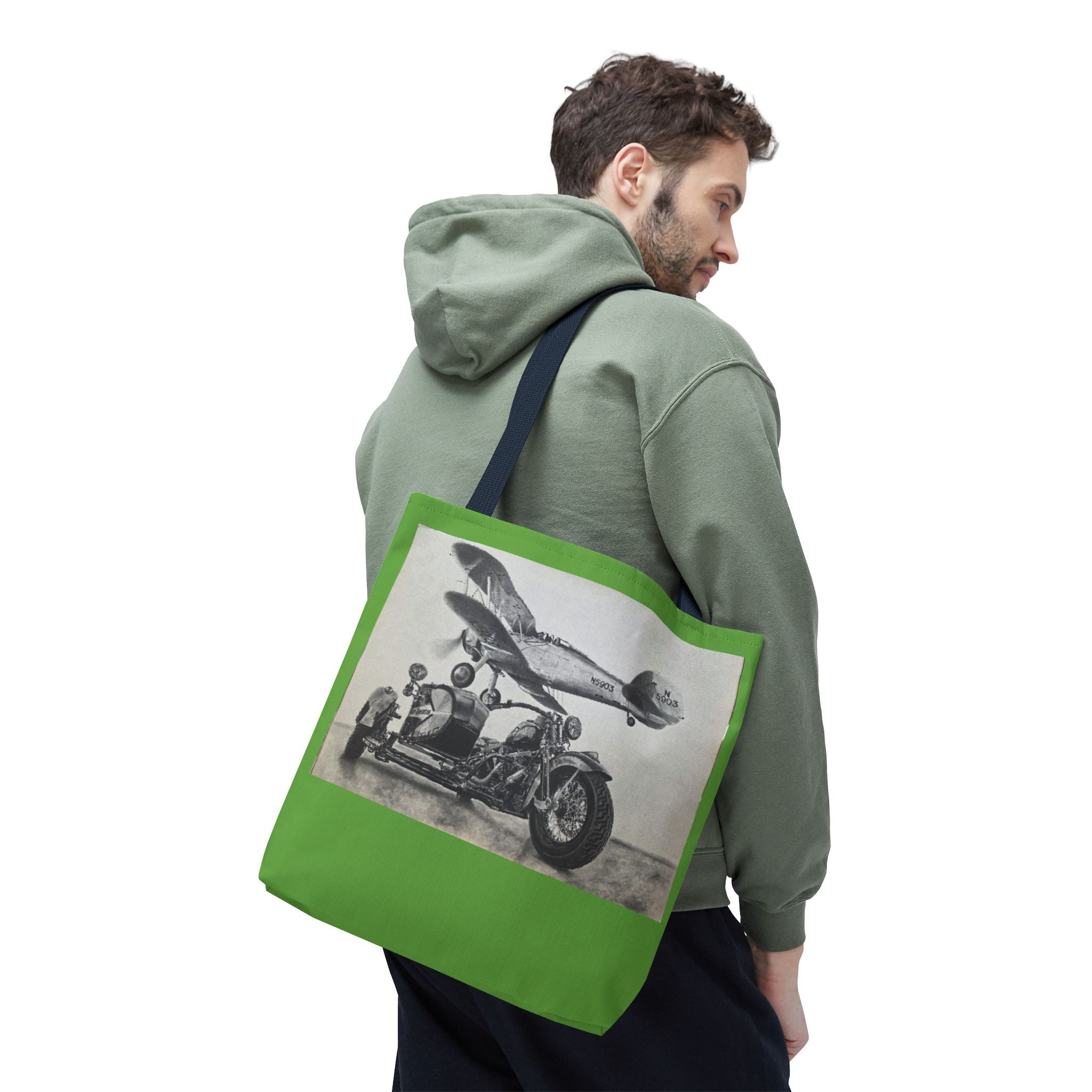 Biplane Brotherhood Tote Bag