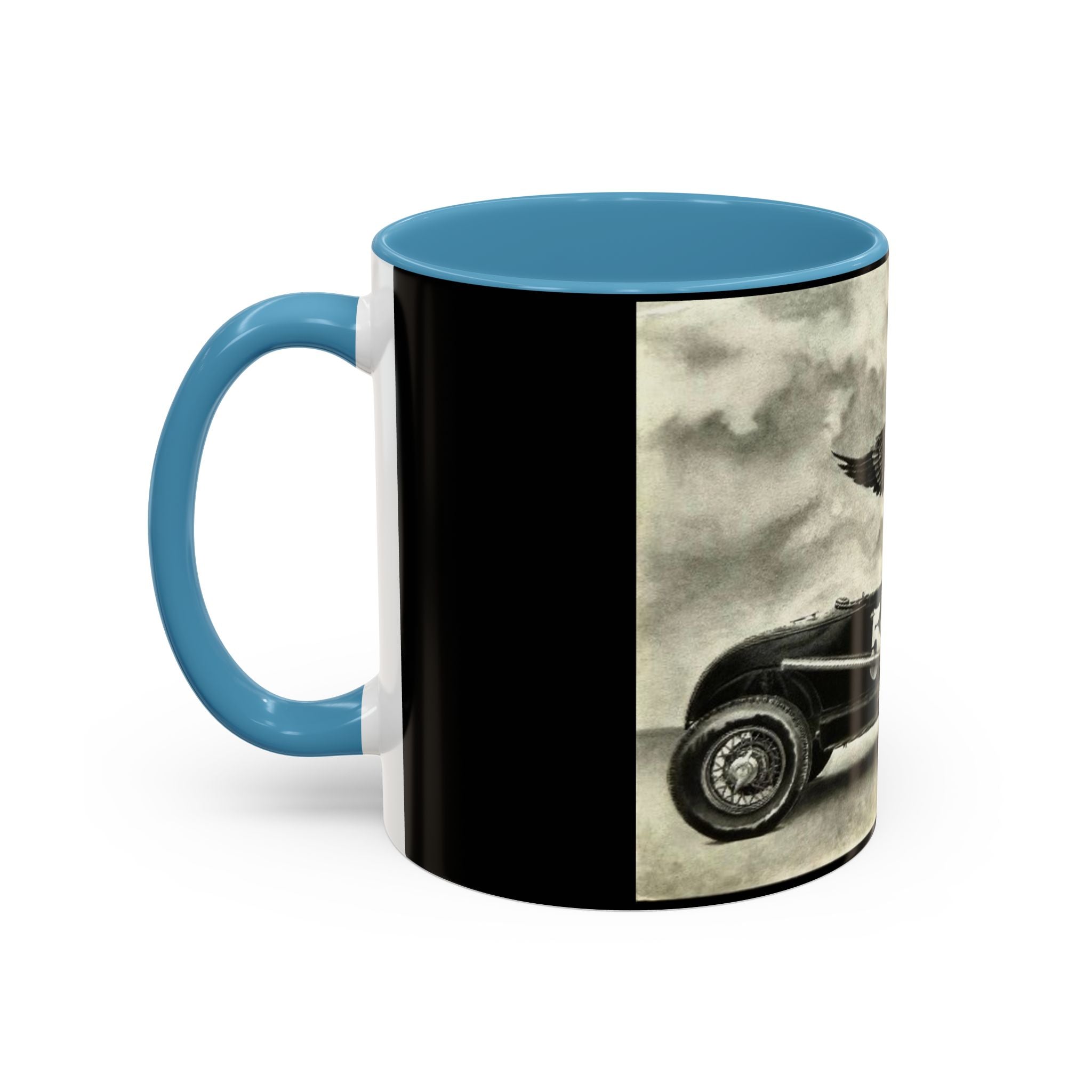 18 Vintage Racing Accent Coffee Mug