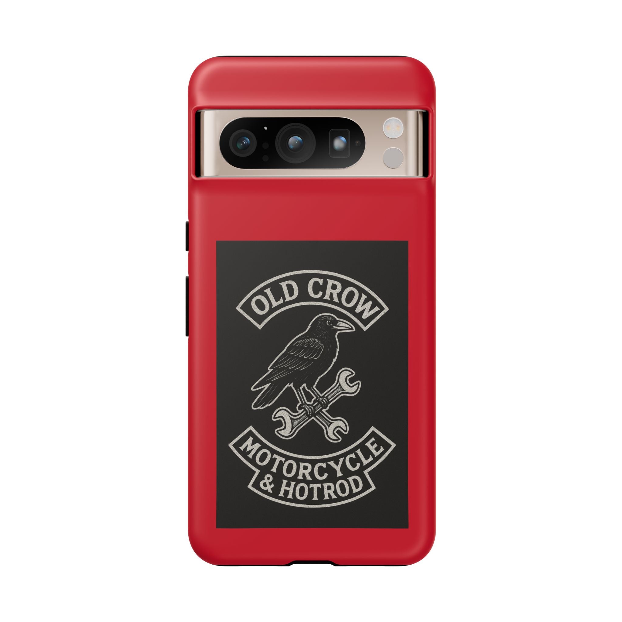 Old Crow Garage Retro Hotrod Rider Cases