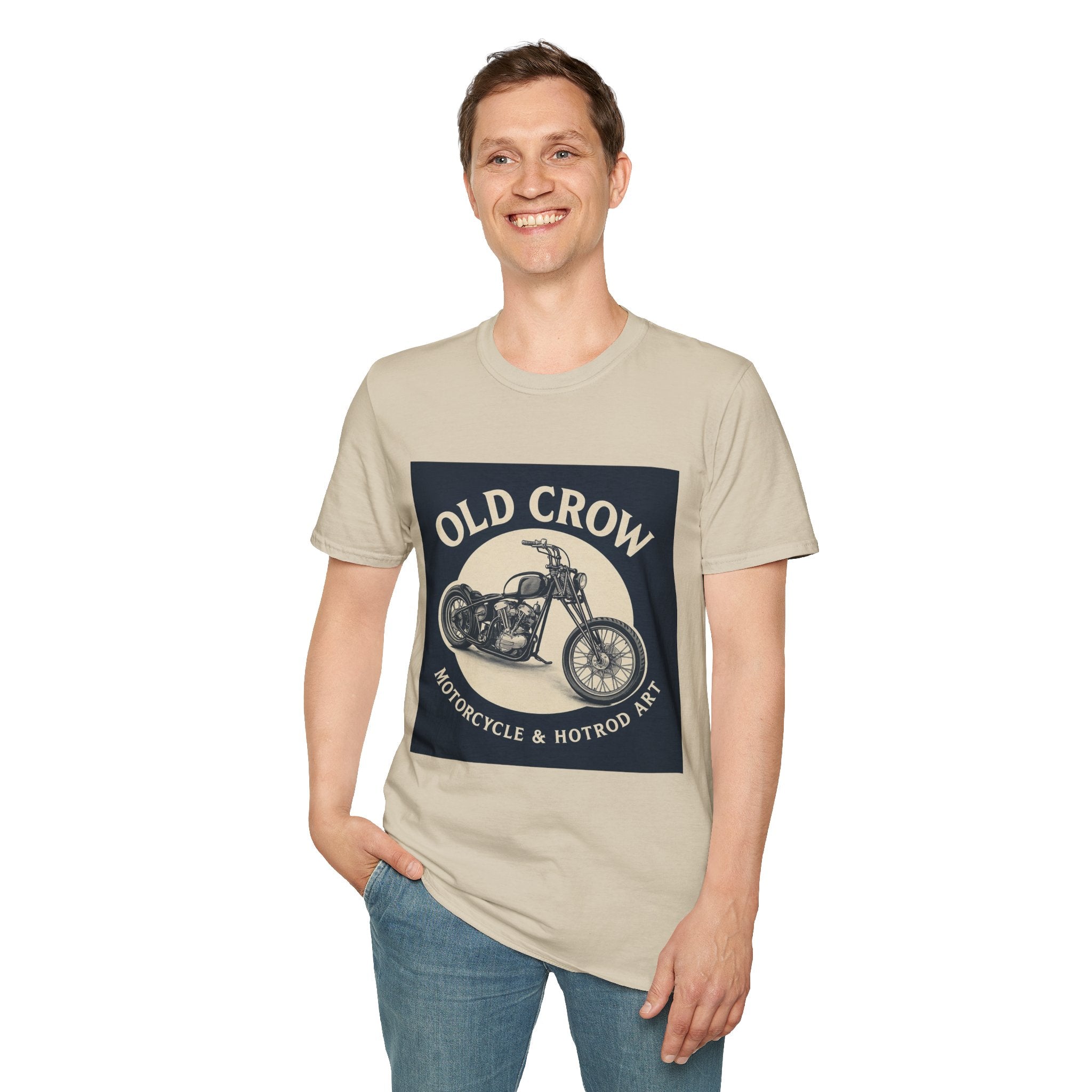 Old Crow Vintage Chopper Softstyle T-Shirt