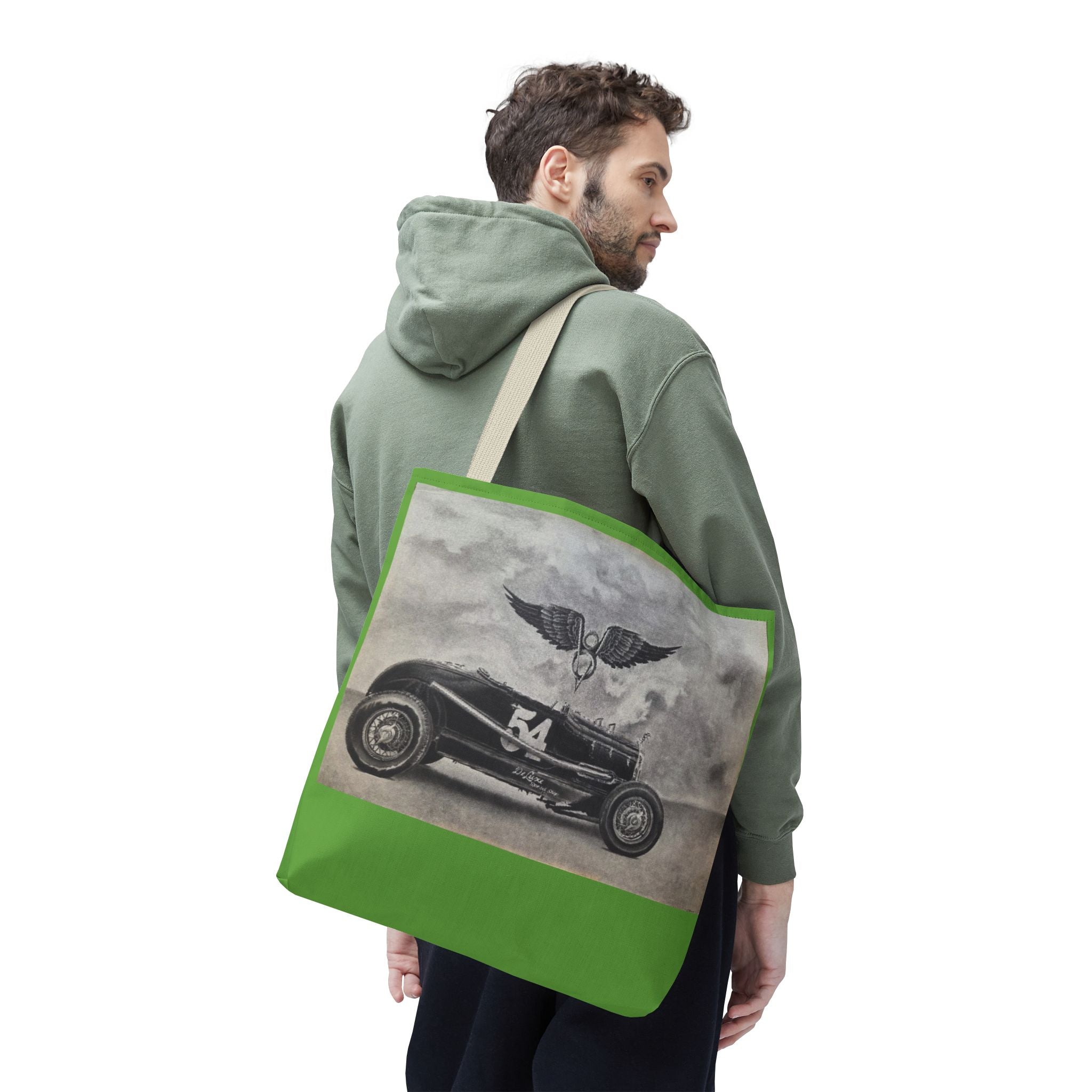 Speed & Spirit Tote Bag
