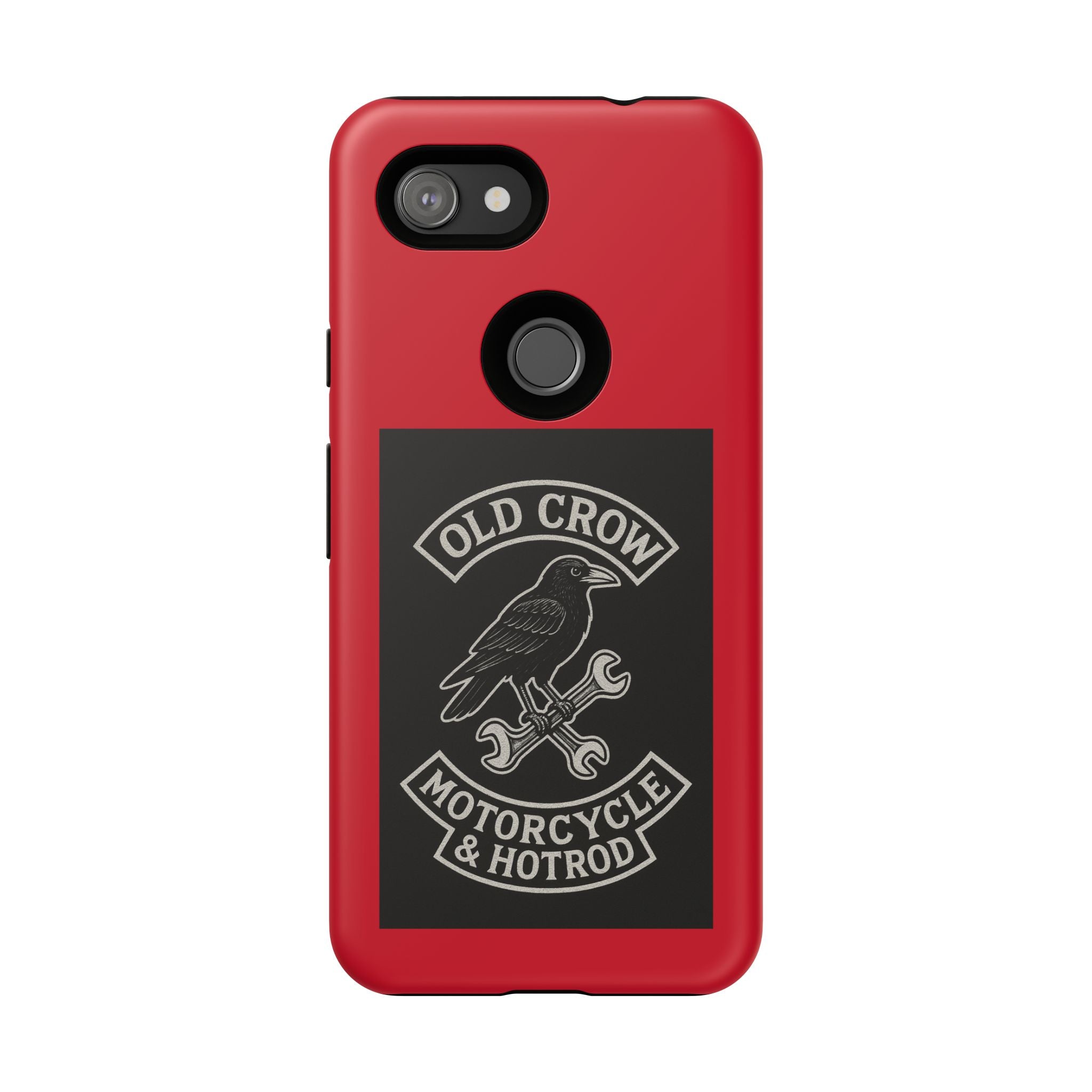 Old Crow Garage Retro Hotrod Rider Cases