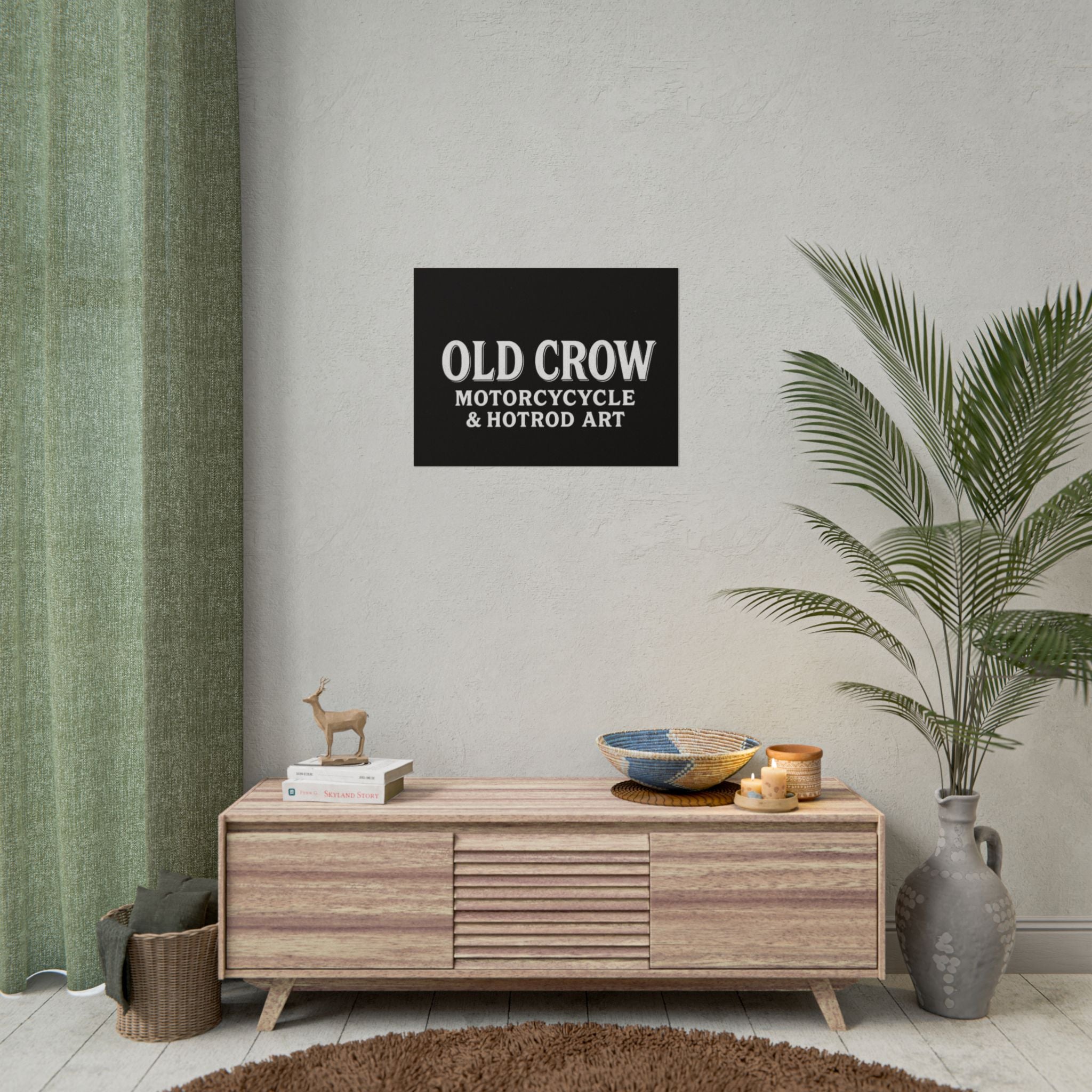 Old Crow: The Omen Art Rolled Posters