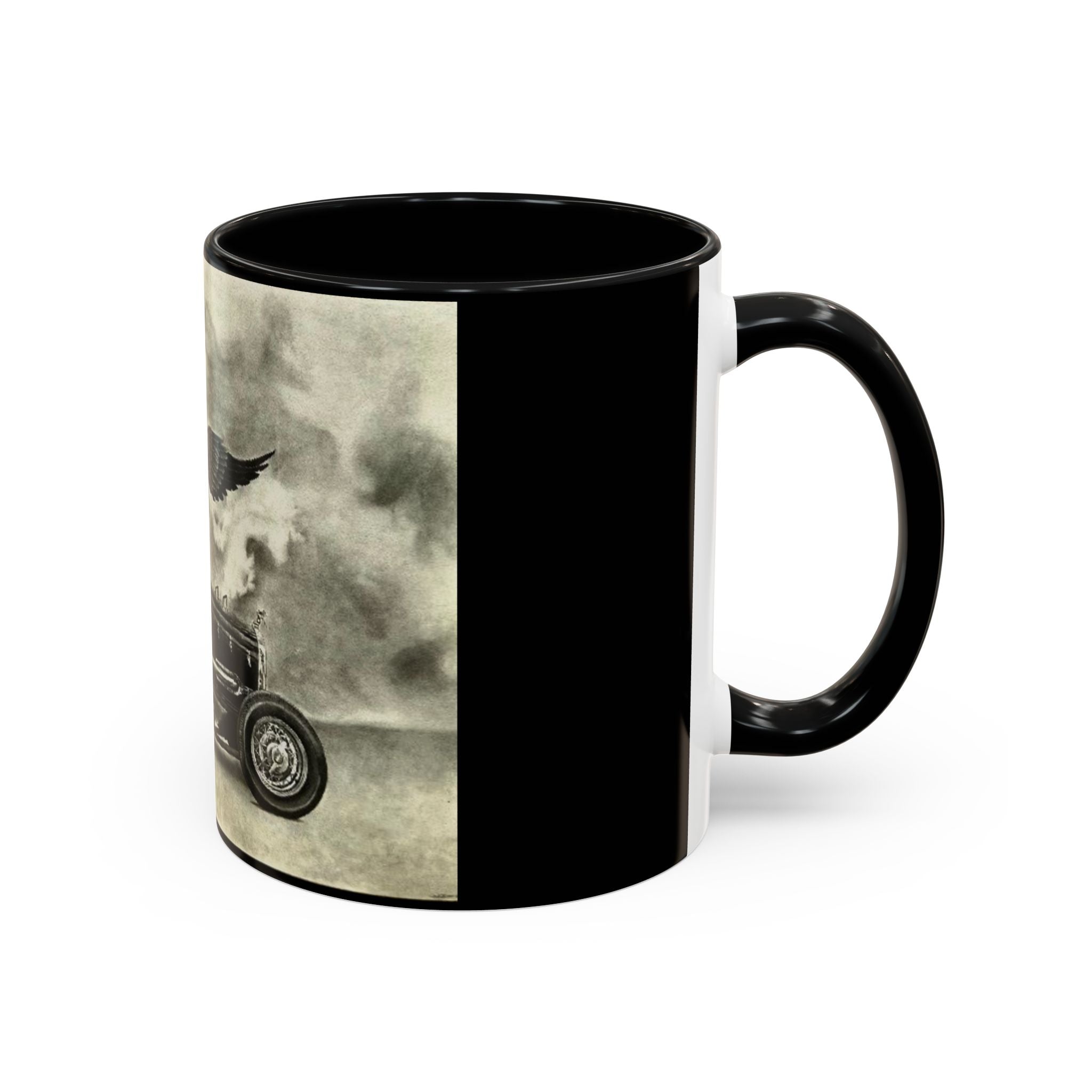 18 Vintage Racing Accent Coffee Mug