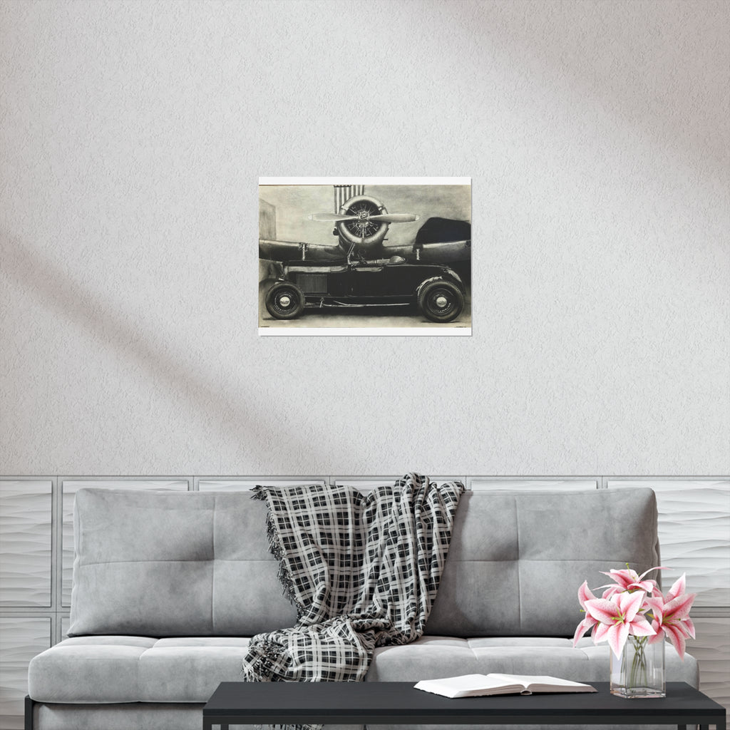 Vintage Car Art Print