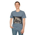 Custom Bobber Bike Canvas T-Shirt