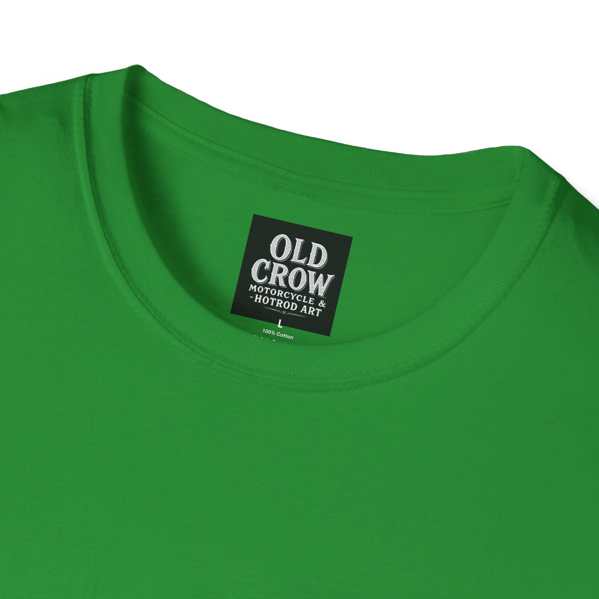 Retro Biker Life Old Crow Shop Sign T-Shirt