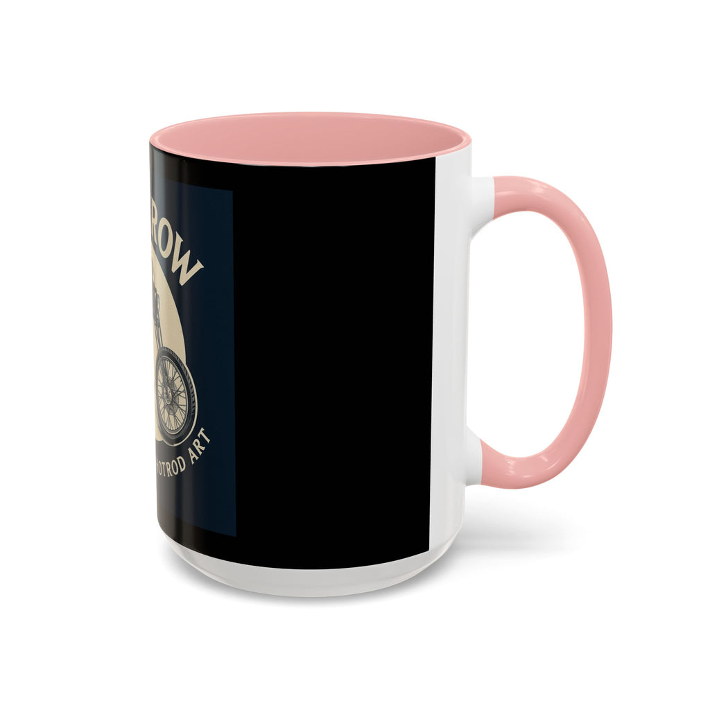 4 Old Crow Motorcycle Art Coffee Mug