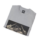 Motorcycle and Music Wall Art  T-Shirt, Indian Roadmaster, Classic Guitars