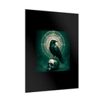 Mystical Raven Art Poster | Dark Aesthetic Wall Decor for Home