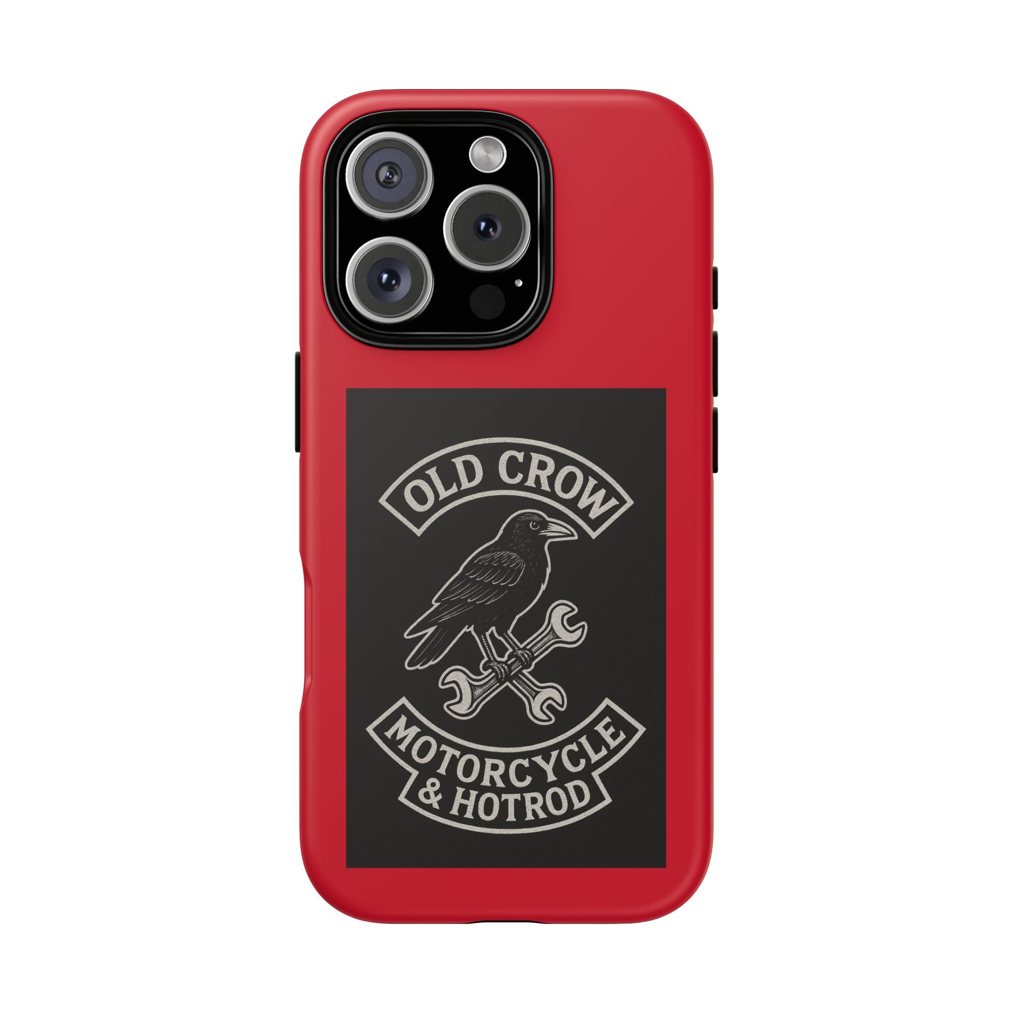 Old Crow Garage Retro Hotrod Rider Cases