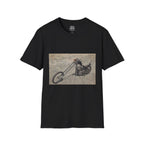 Retro Chopper Motorcycle Poster T-Shirt