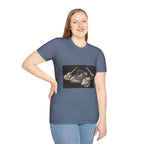 Motorcycle and Music Wall Art  T-Shirt, Indian Roadmaster, Classic Guitars