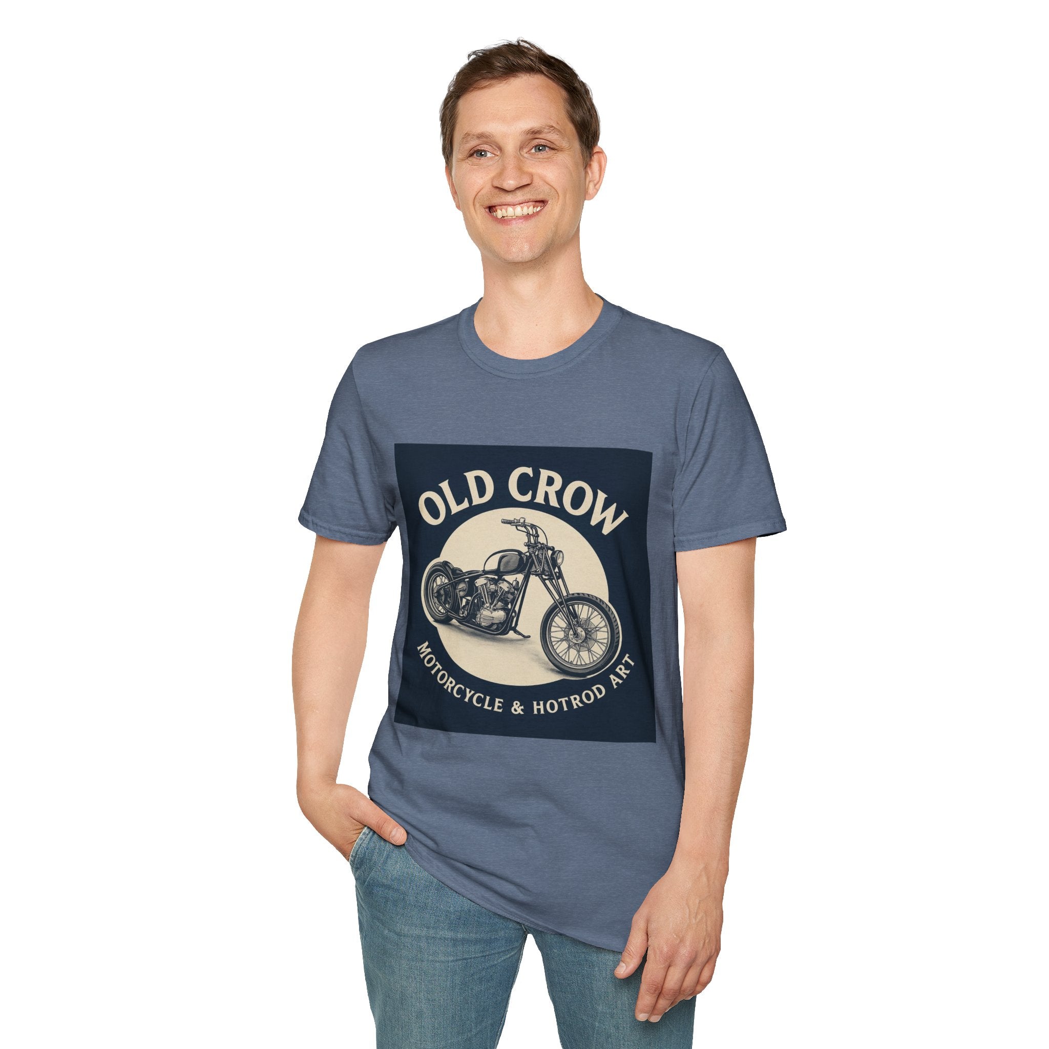 Old Crow Vintage Chopper Softstyle T-Shirt
