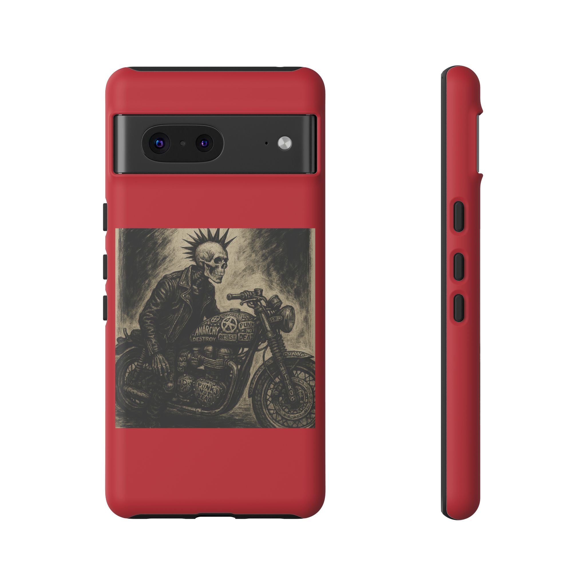 Gothic Punk Biker Skeleton Cases