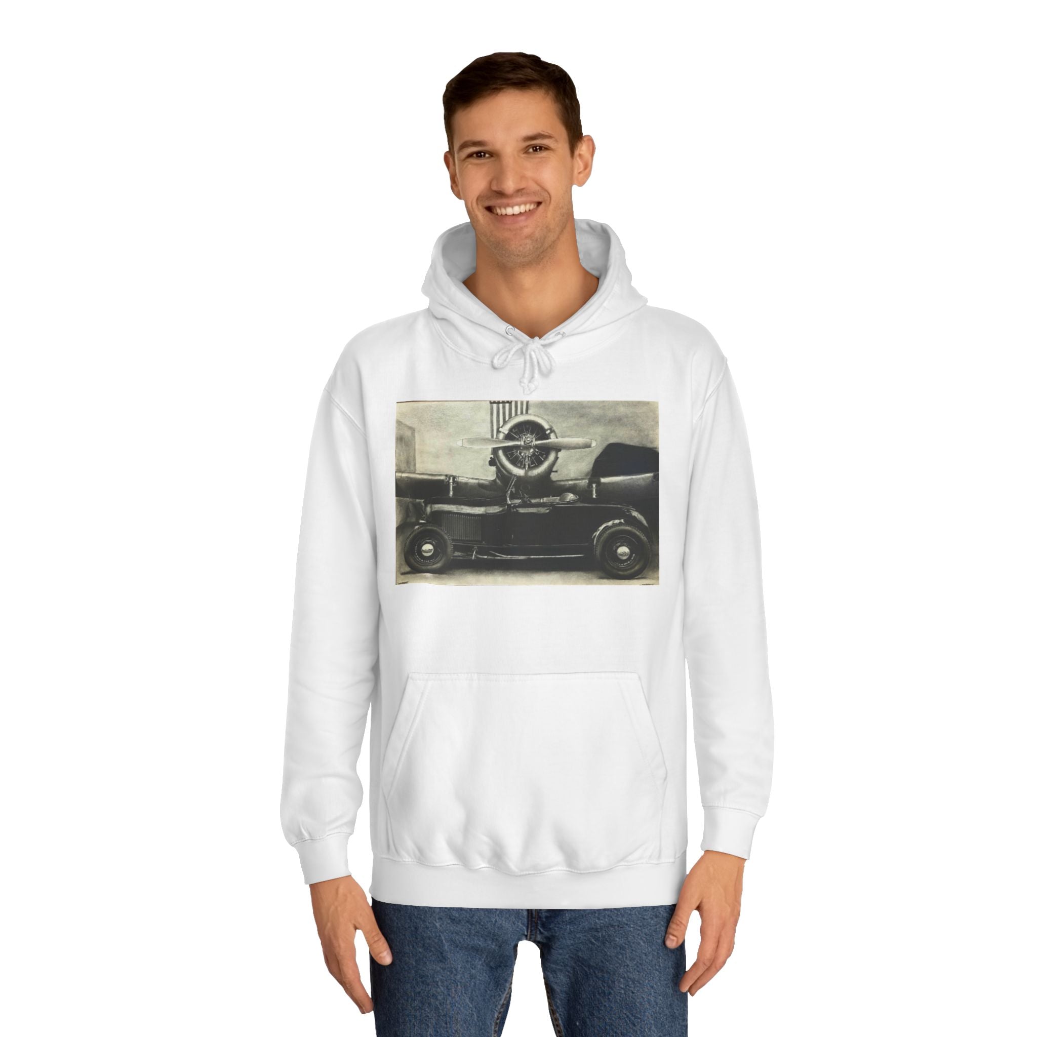 Sky and Speed Hoodie College Hoodie