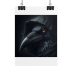 Dark Raven Hooded Rolled Poster