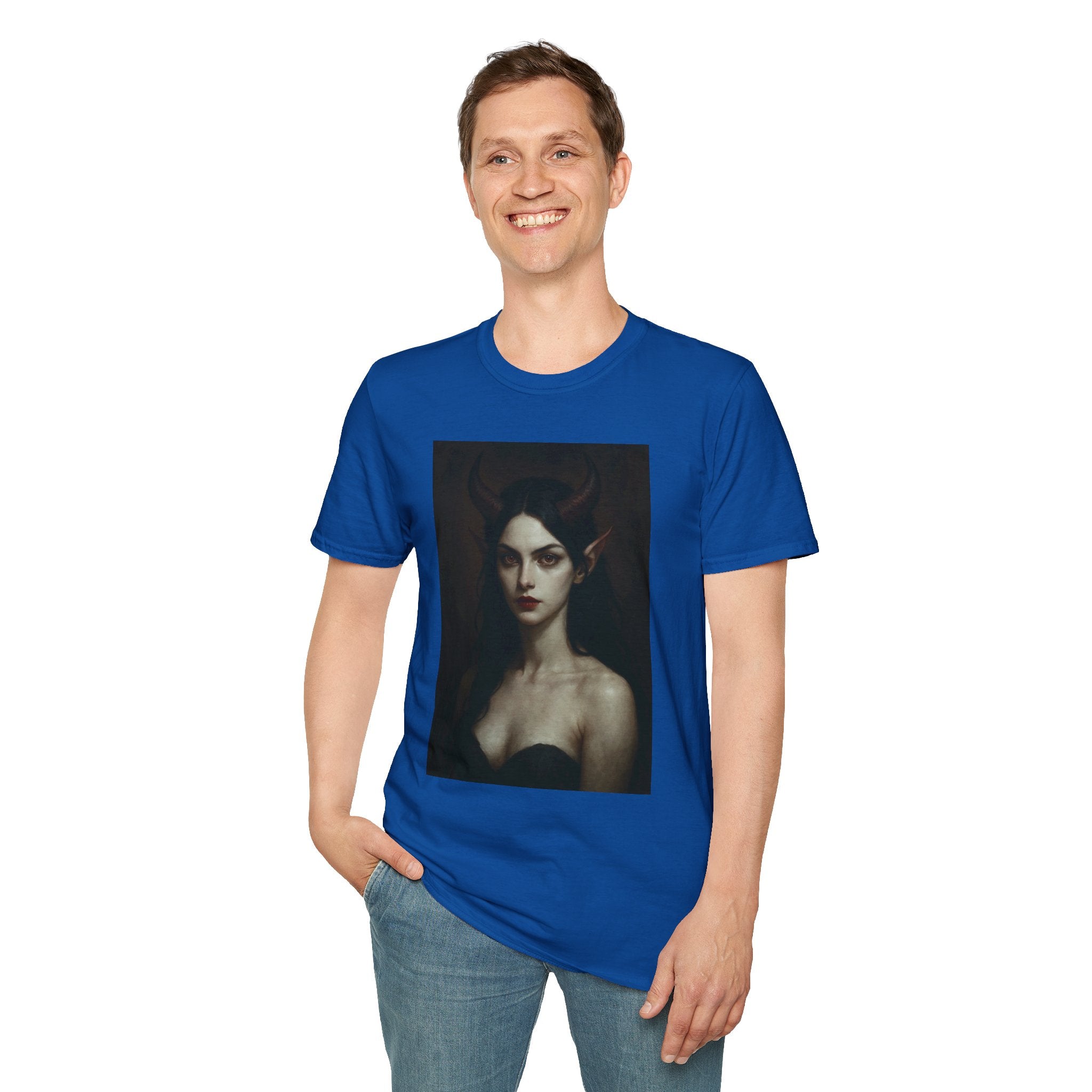 Dark Enchantress Portrait T-Shirt