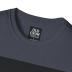 Old Crow Motorcycle & Hotrod Art  T-Shirt