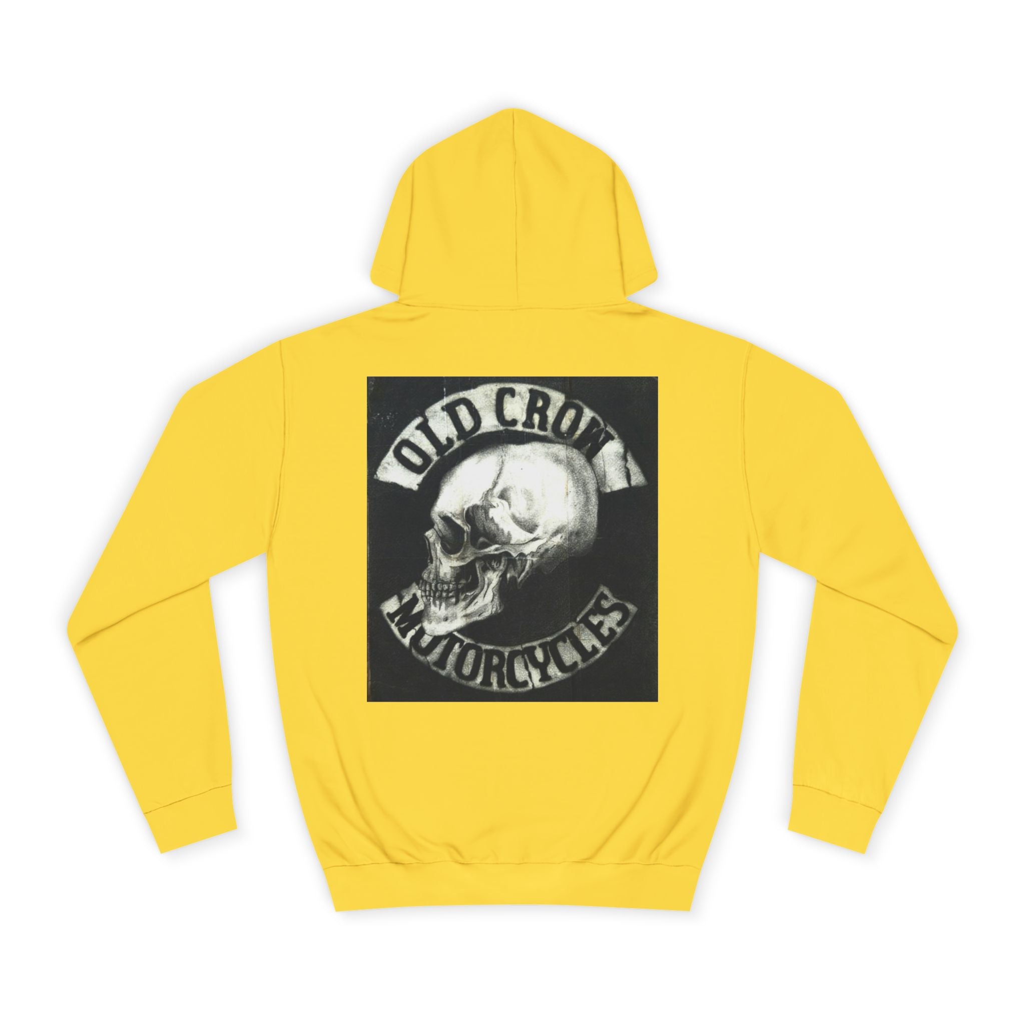 Old Crow Motorcycles Skull Hoodie