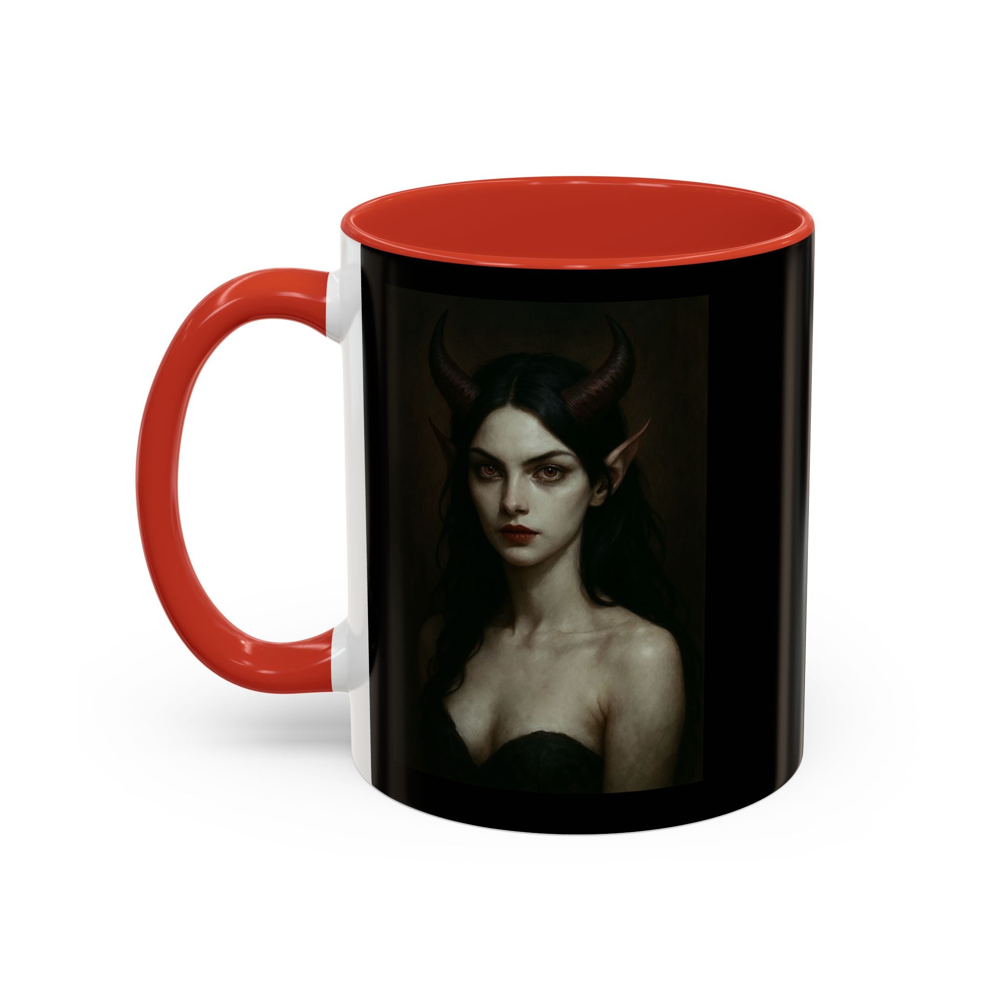20 Dark Aesthetic Devilish Accent Coffee Mug