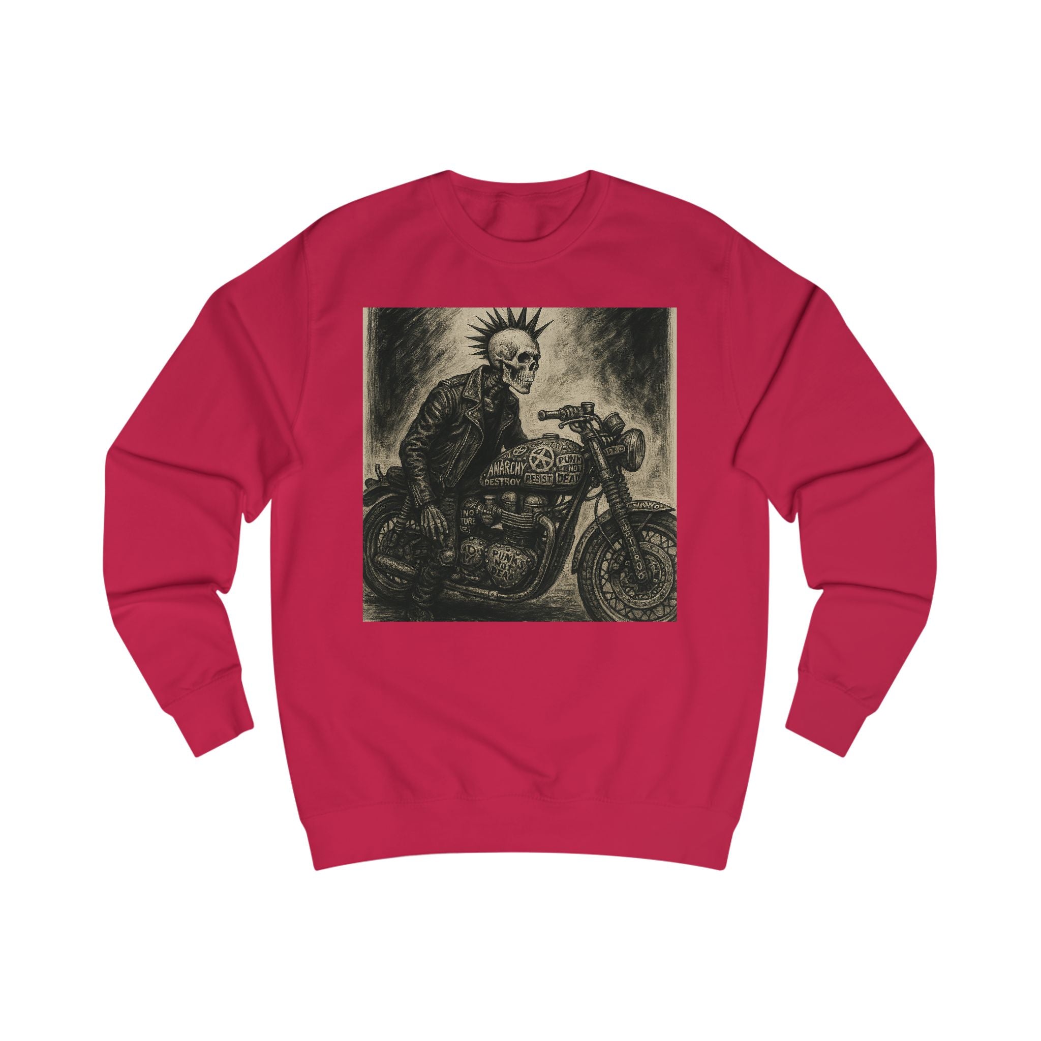 Rust Rebel – Vintage Hot Rod Sweatshirt