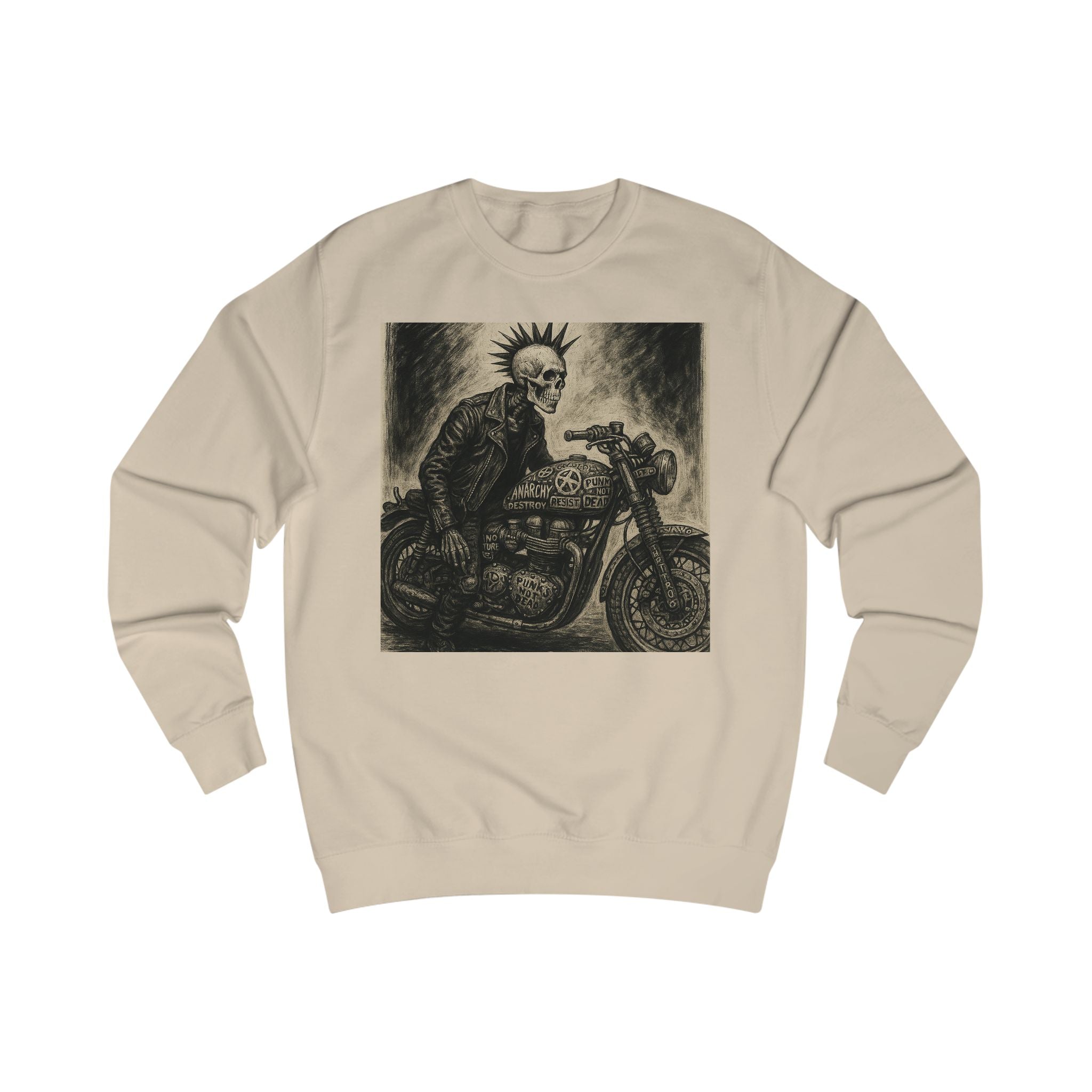 Rust Rebel – Vintage Hot Rod Sweatshirt