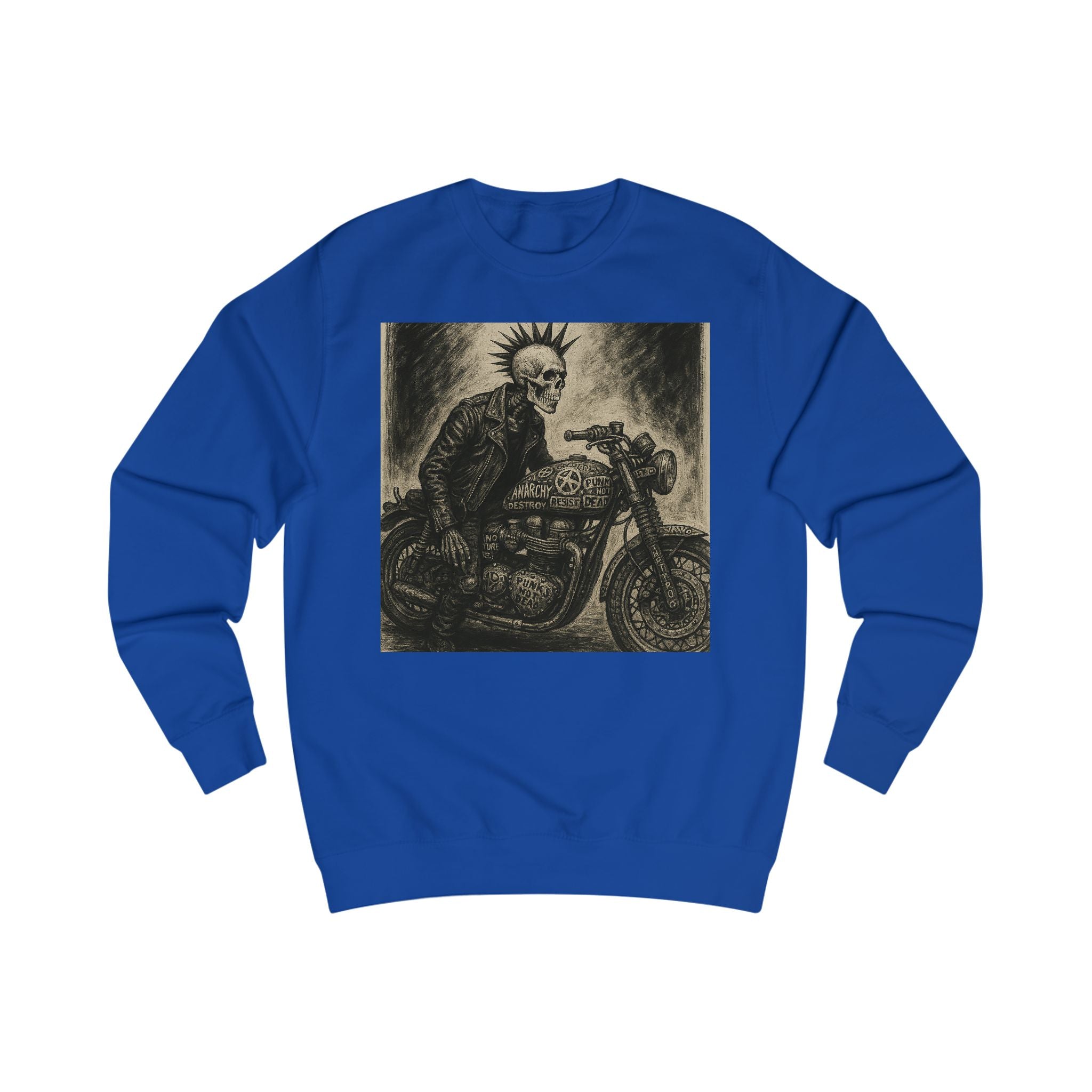 Rust Rebel – Vintage Hot Rod Sweatshirt