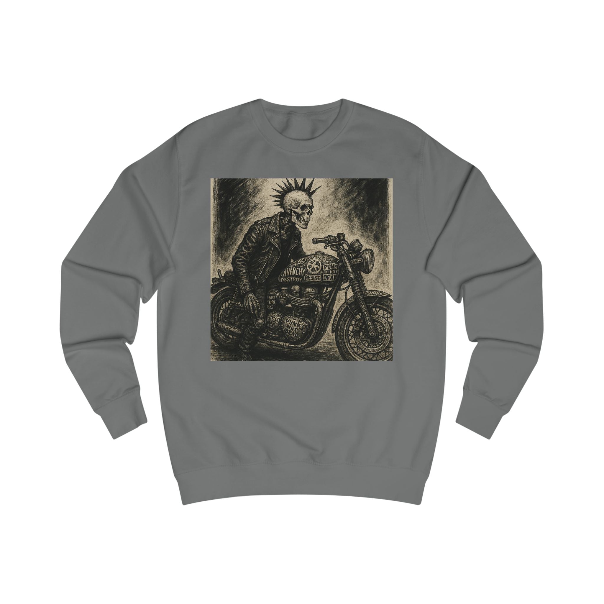 Rust Rebel – Vintage Hot Rod Sweatshirt