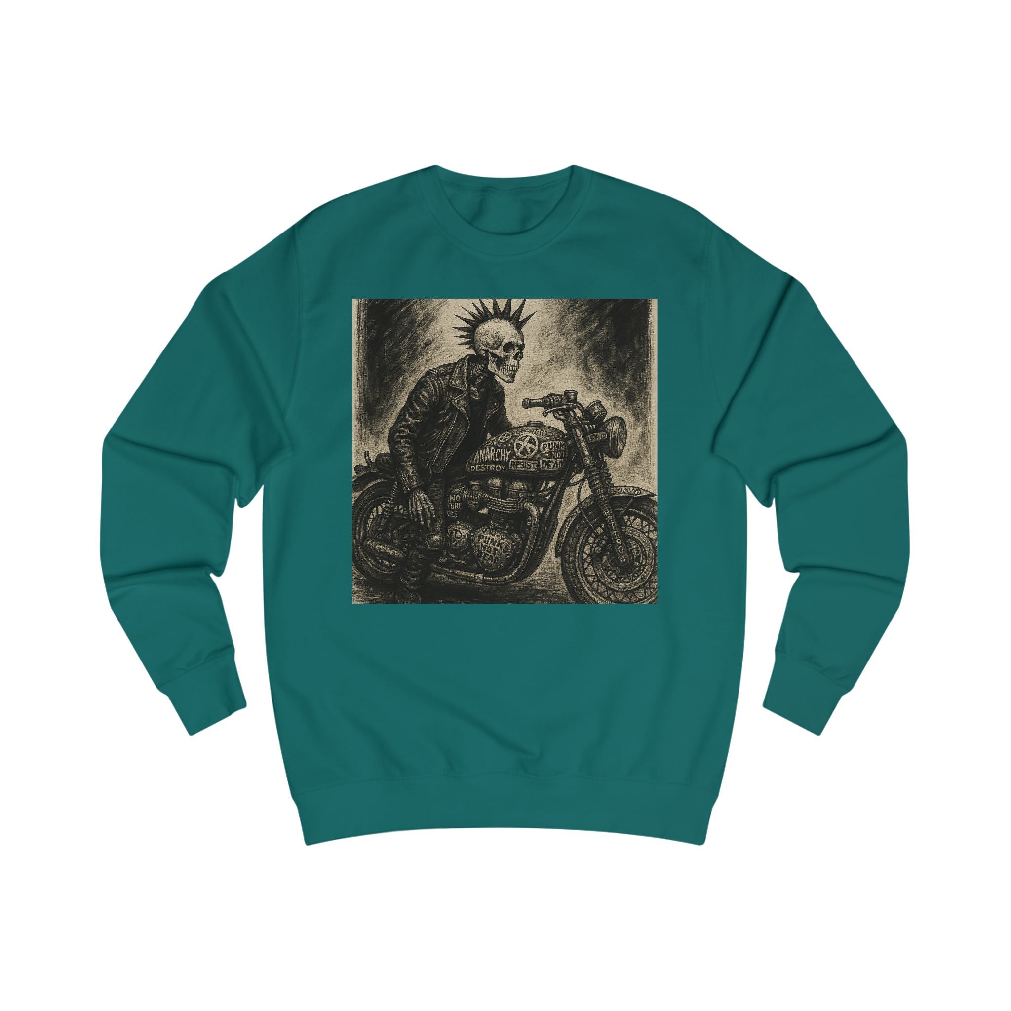 Rust Rebel – Vintage Hot Rod Sweatshirt