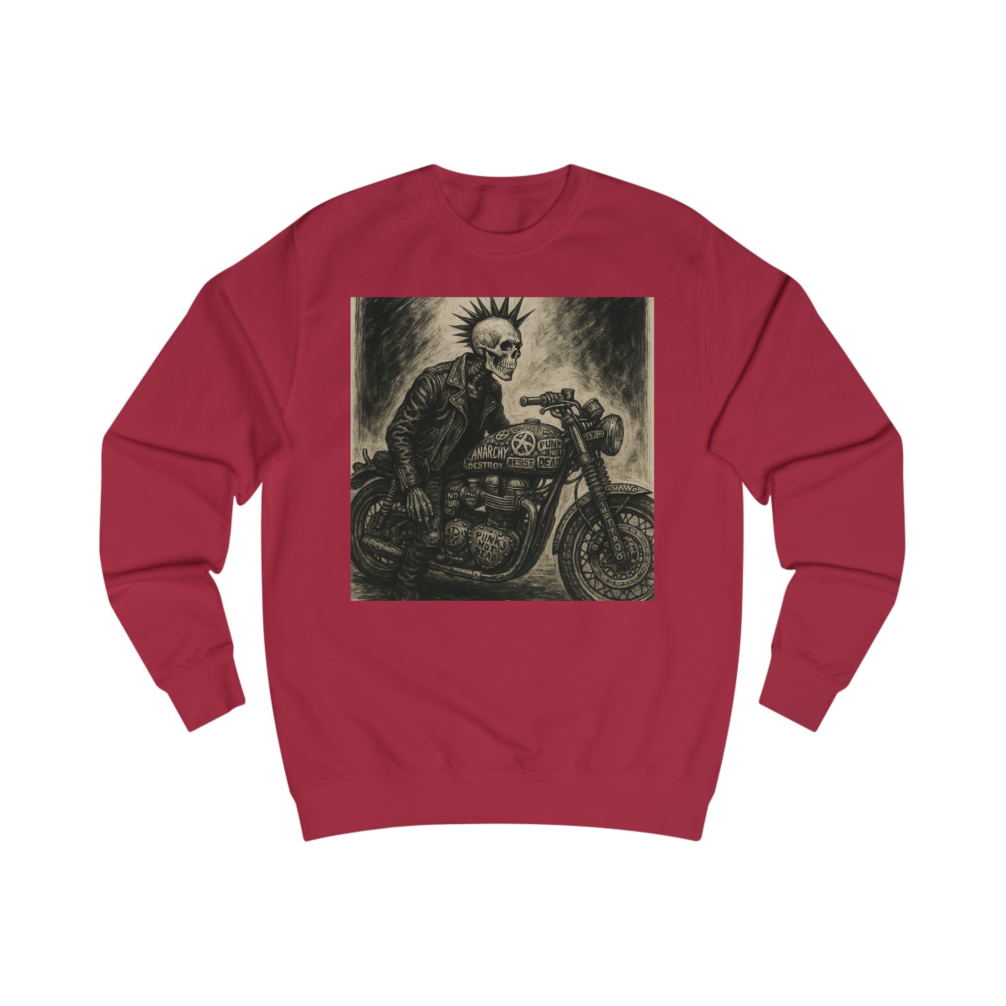 Rust Rebel – Vintage Hot Rod Sweatshirt