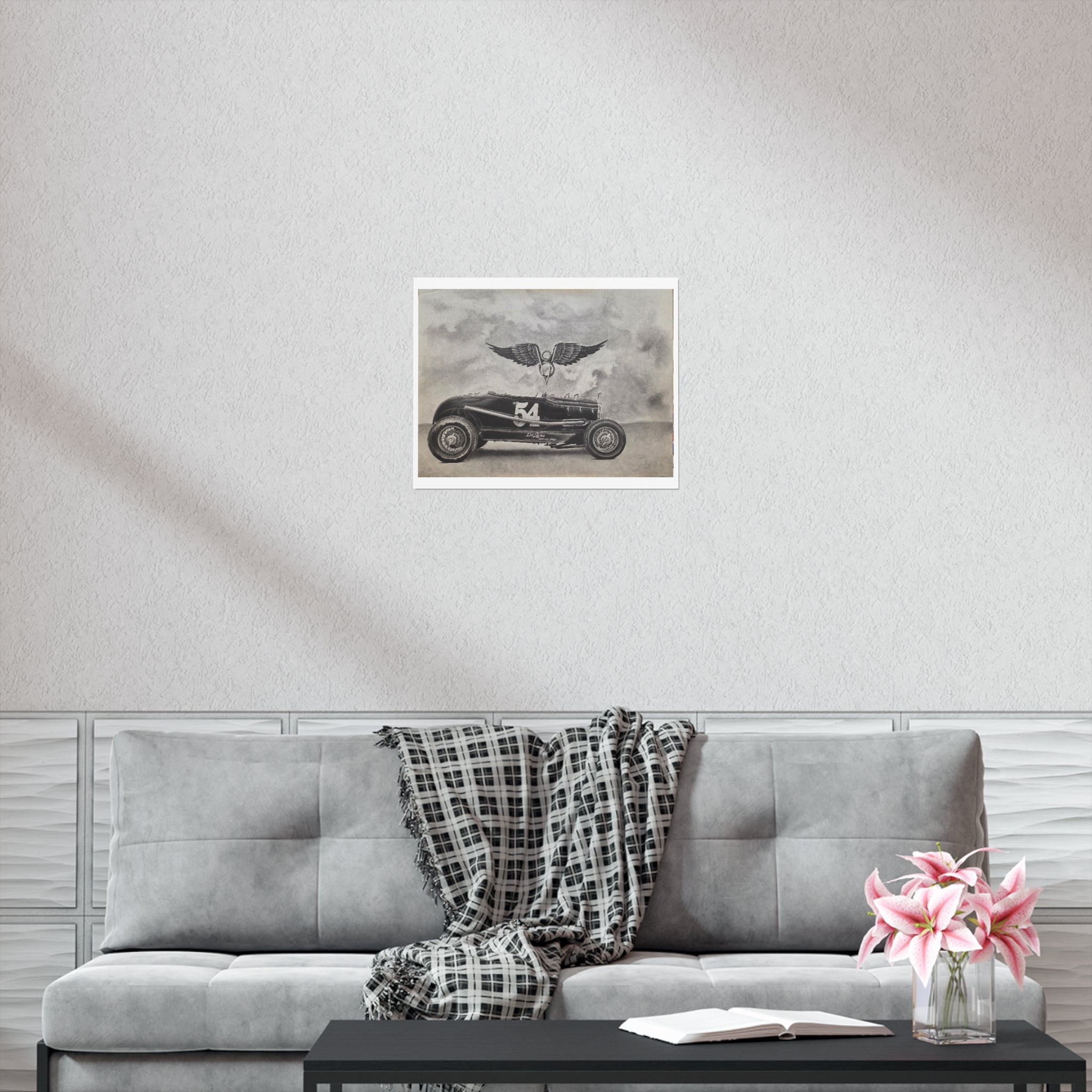 Old Crow: Speed, Steel & Spirit Art Print