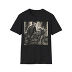 Punk Biker Illustration T-Shirt